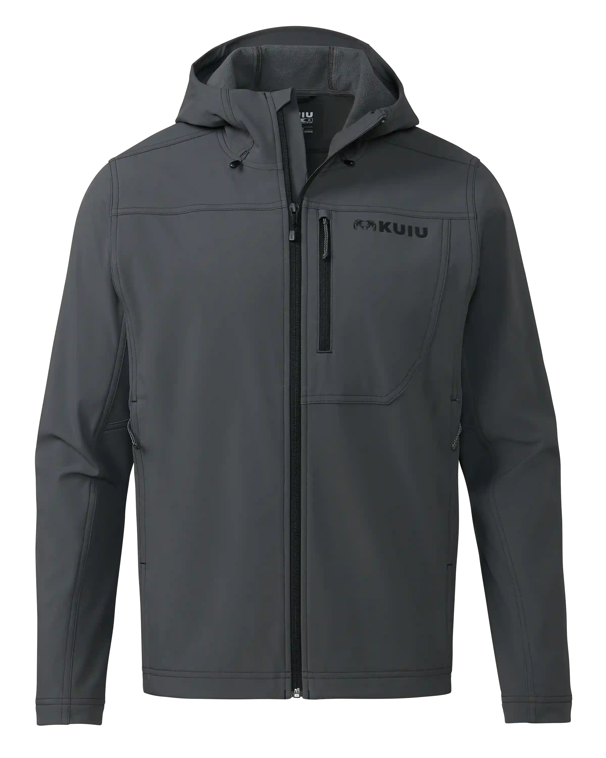 Alpine Hooded Jacket | Gunmetal