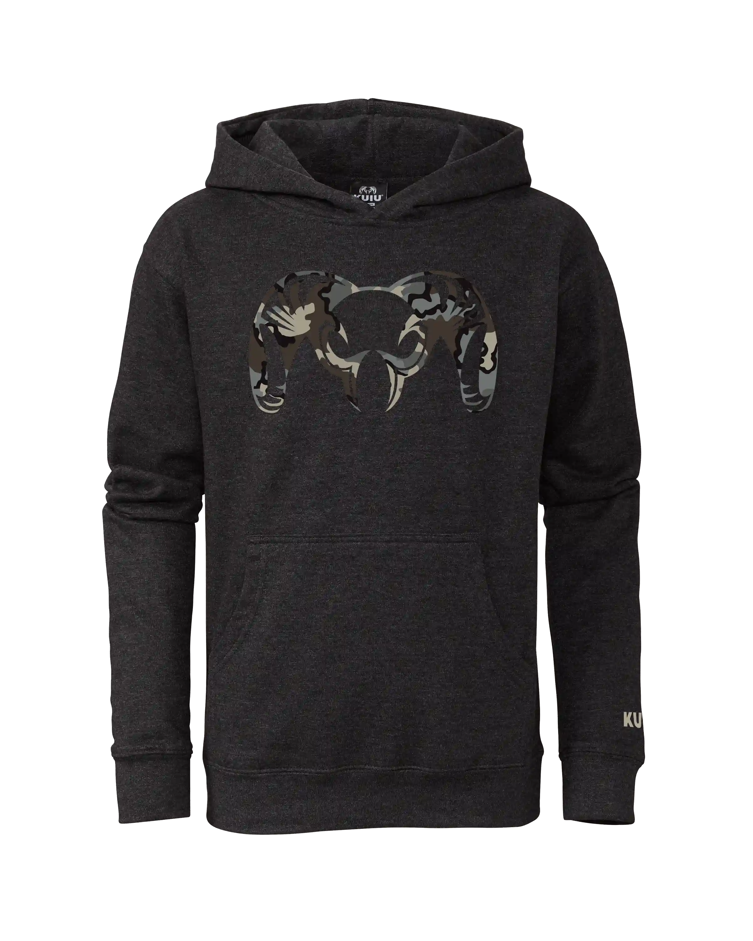 Youth Camo Big Ram Hoodie | Vias
