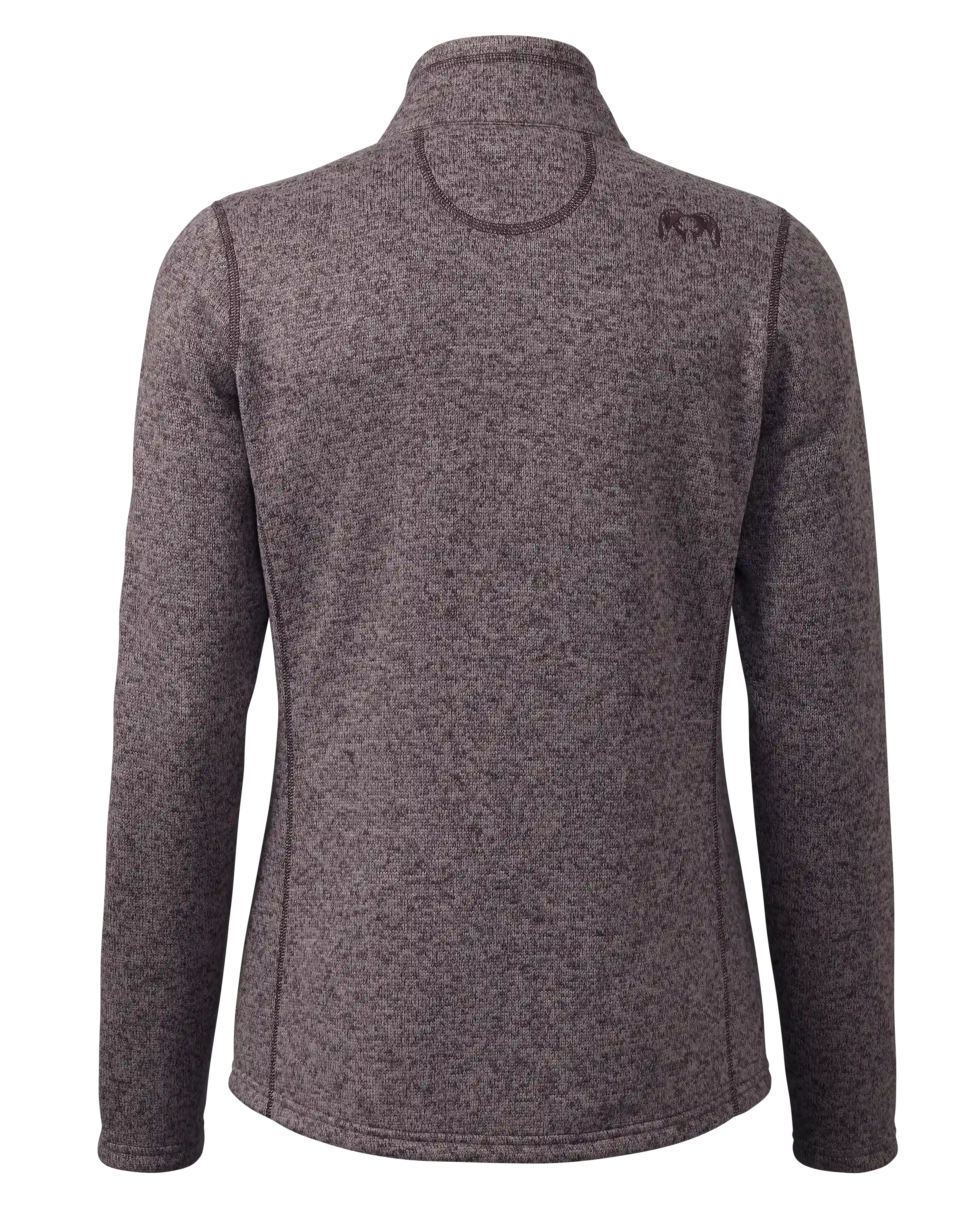 Alternative view of Women's Base Camp Full Zip Sweater | Dusk Heather