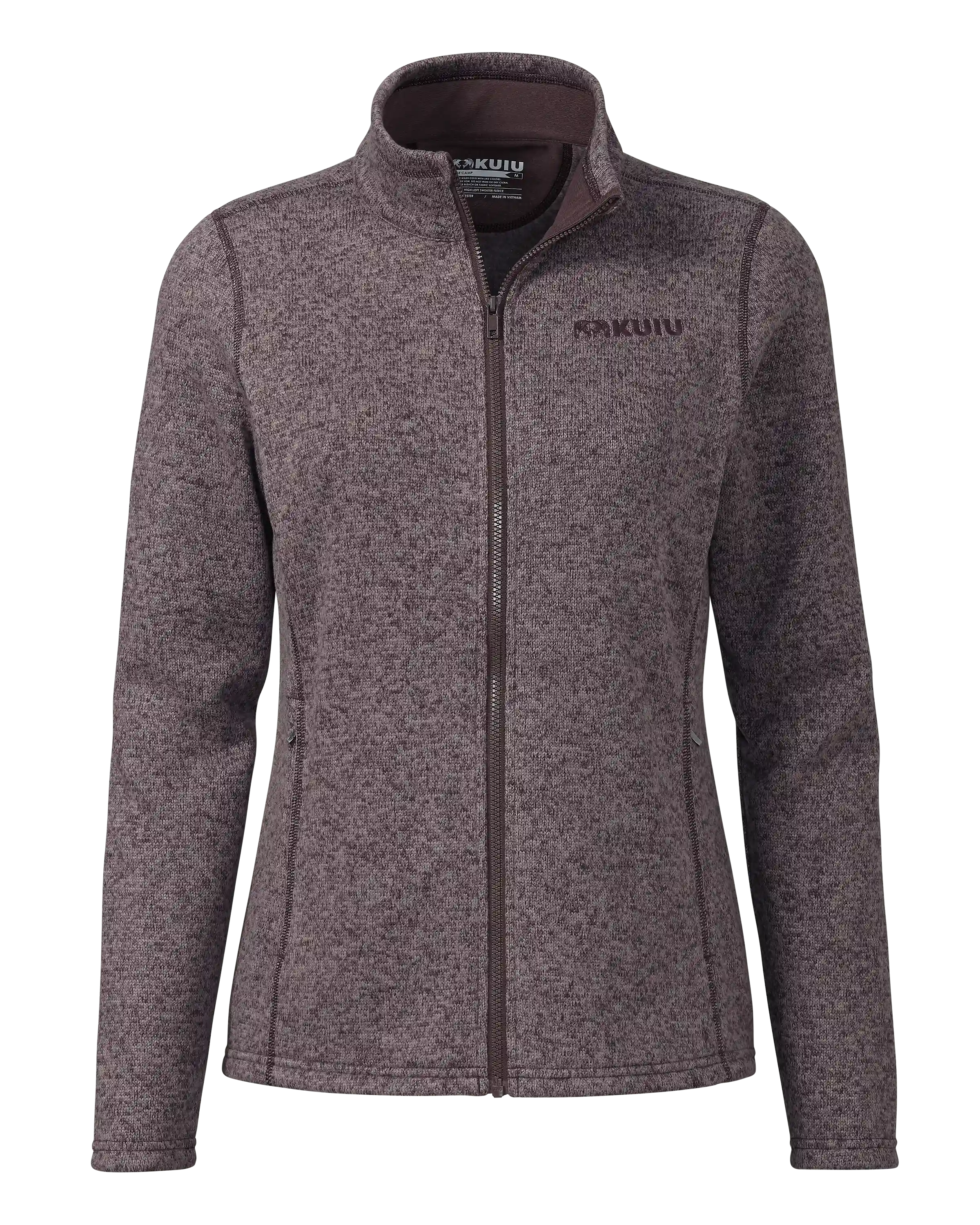 Women's Base Camp Full Zip Sweater | Dusk Heather