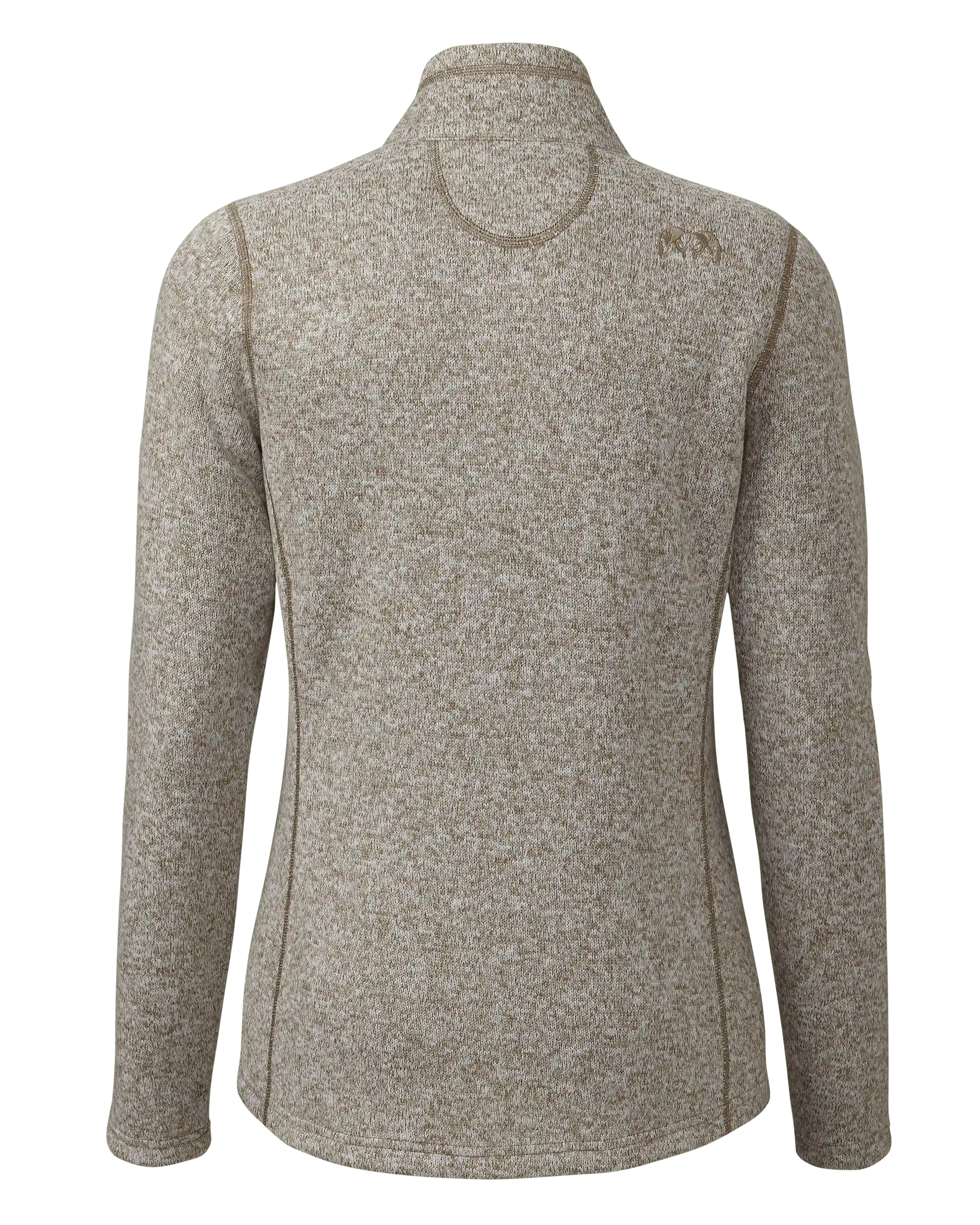 Alternative view of Women's Base Camp Full Zip Sweater | Khaki White Heather
