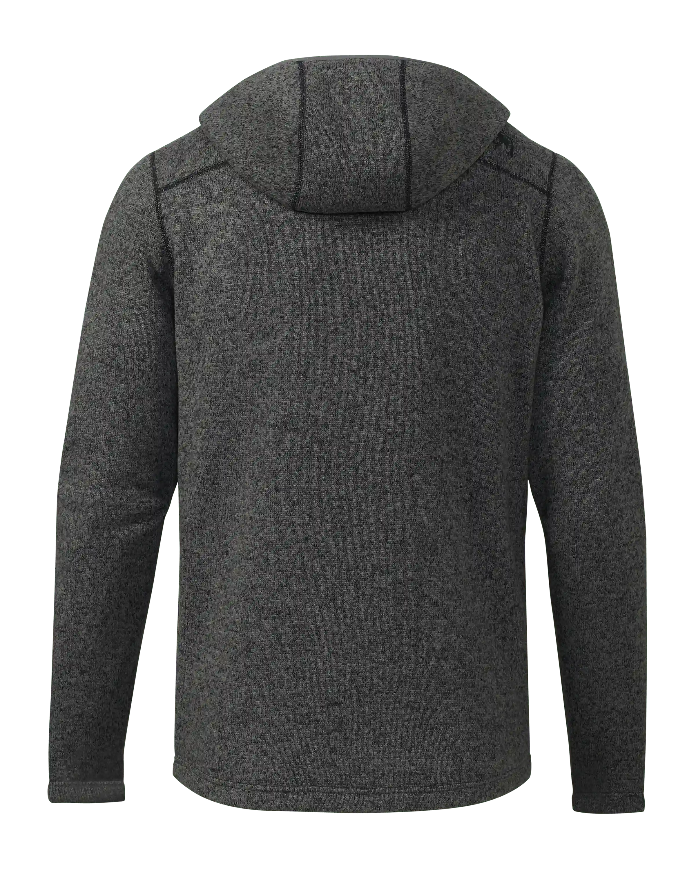 Alternative view of Base Camp Hooded Sweater | Charcoal Heather