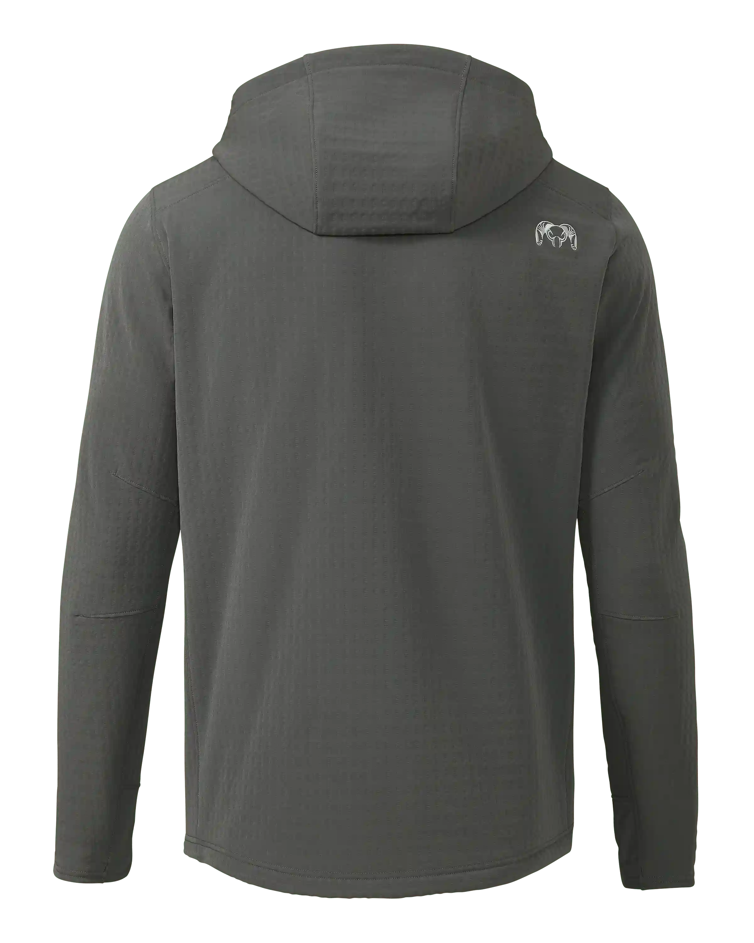 Alternative view of Blockfield Fleece Hoodie | Gunmetal