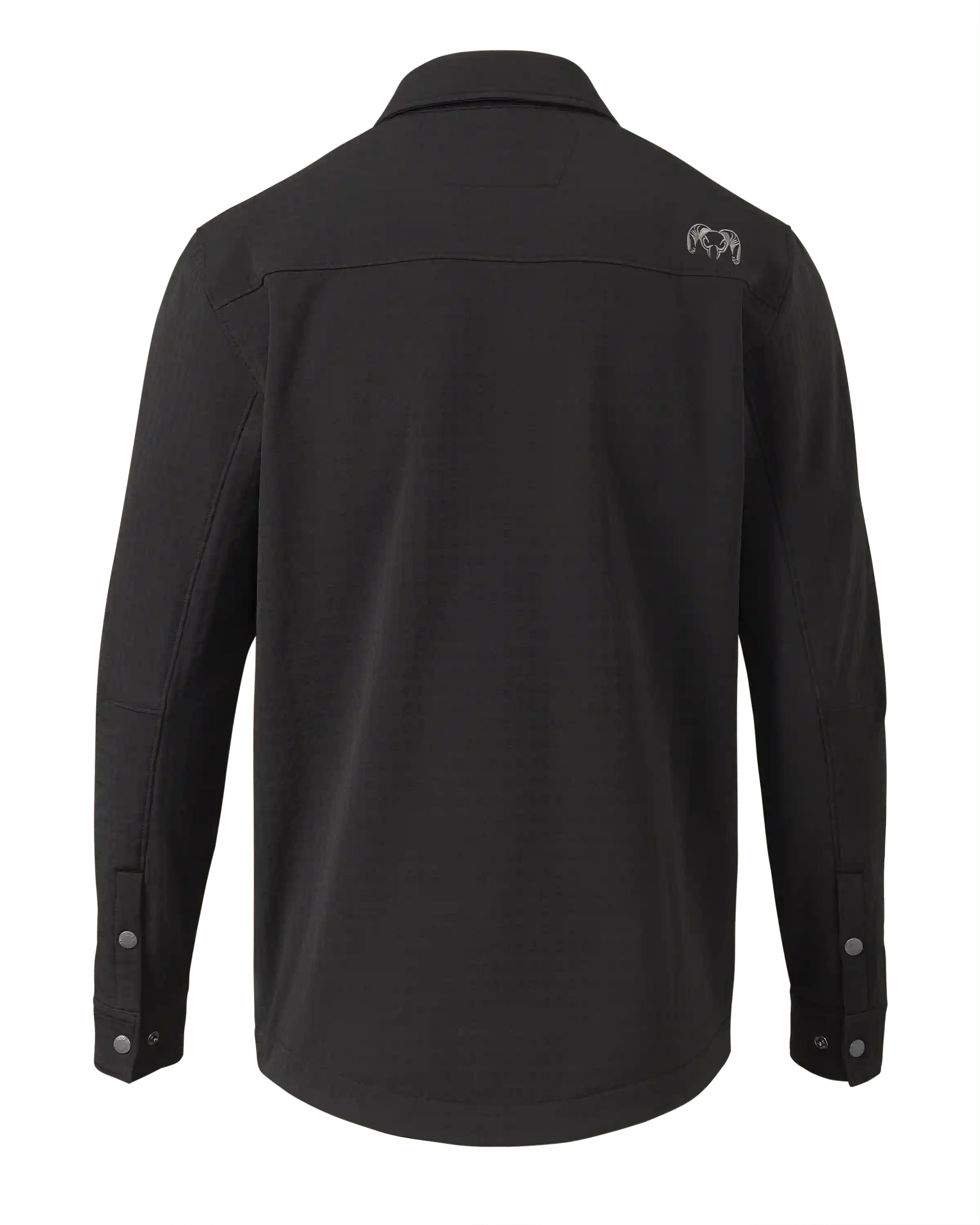 Alternative view of Blockfield Fleece Shirt Jacket | Black
