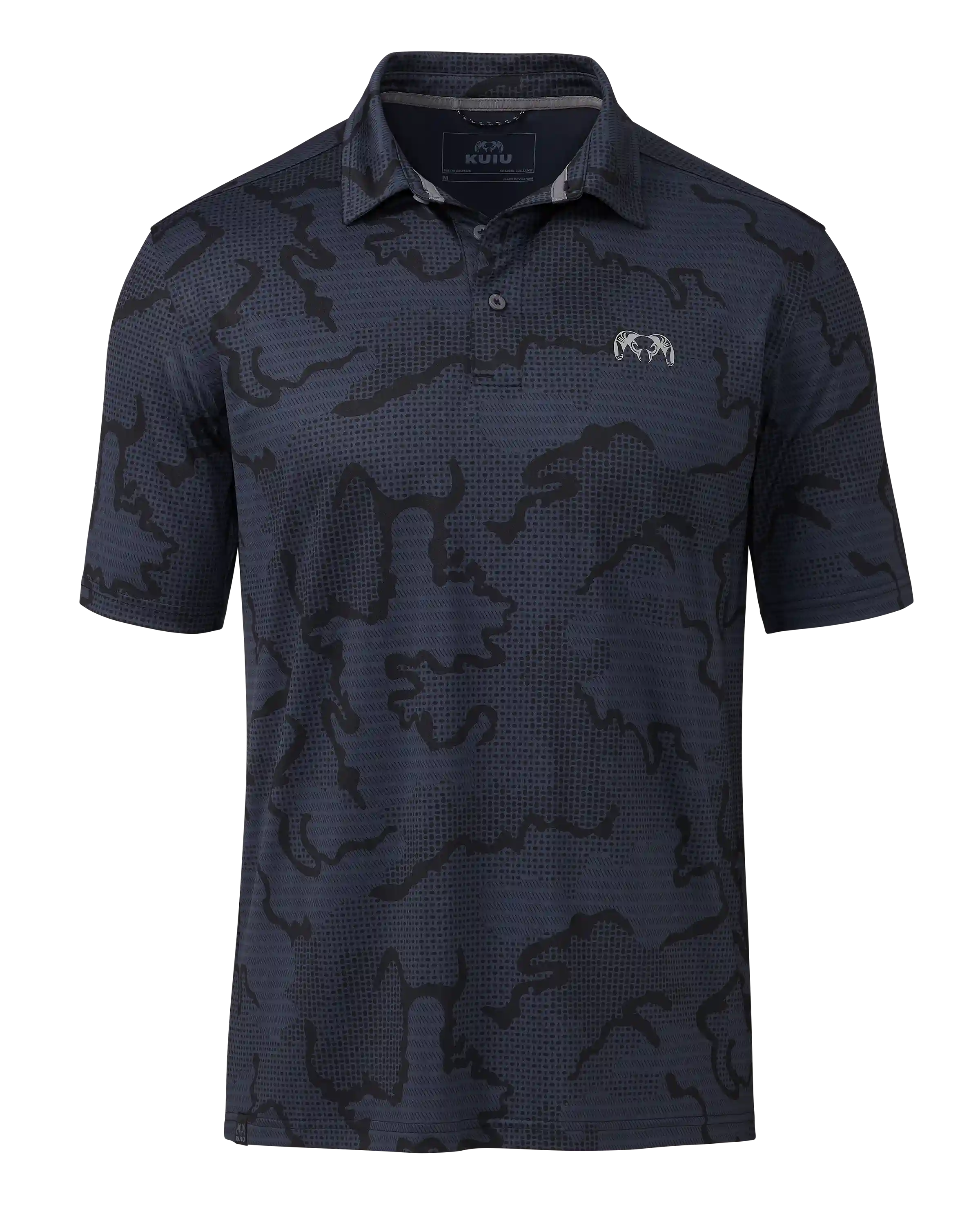 KUIU Performance Polo | Steel Blue Tonal