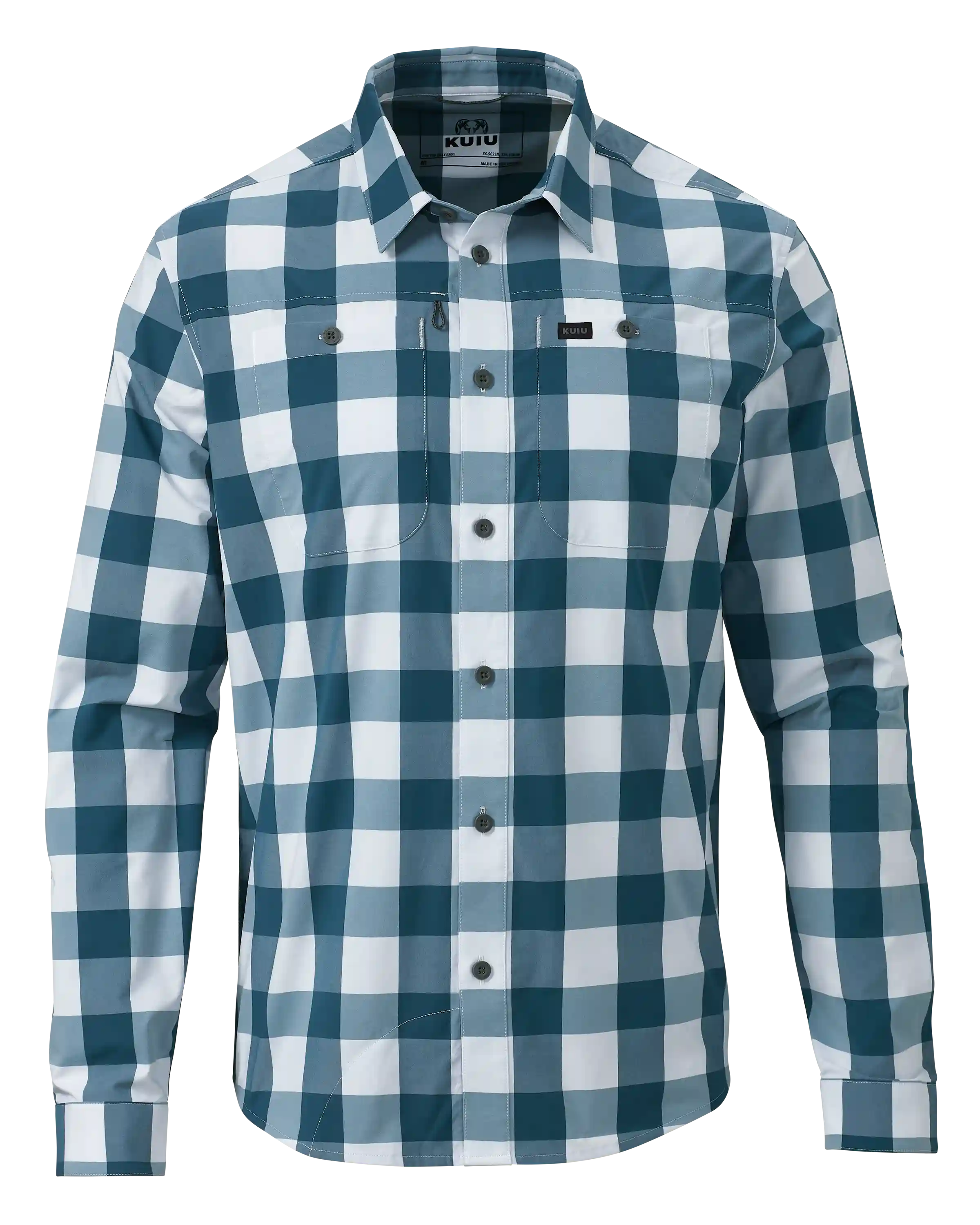 Borrego LS Shirt | Lake Plaid
