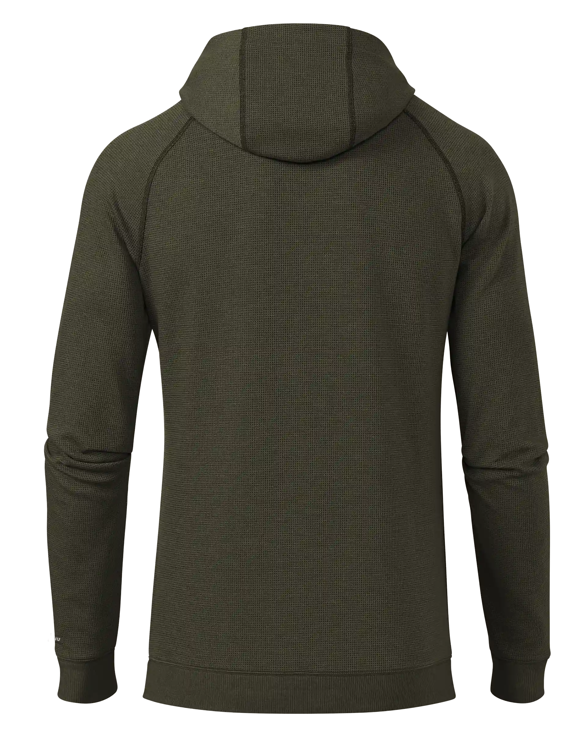 Alternative view of Canyon Waffle Hoodie | Army Heather