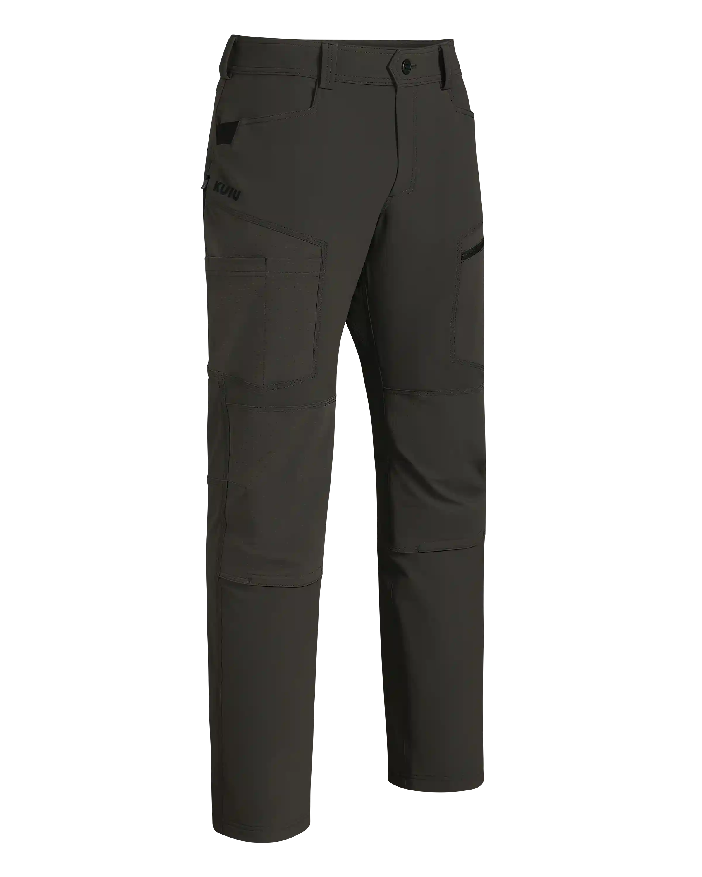 Alternative view of Groundwork Stretch Woven Pant | Asphalt