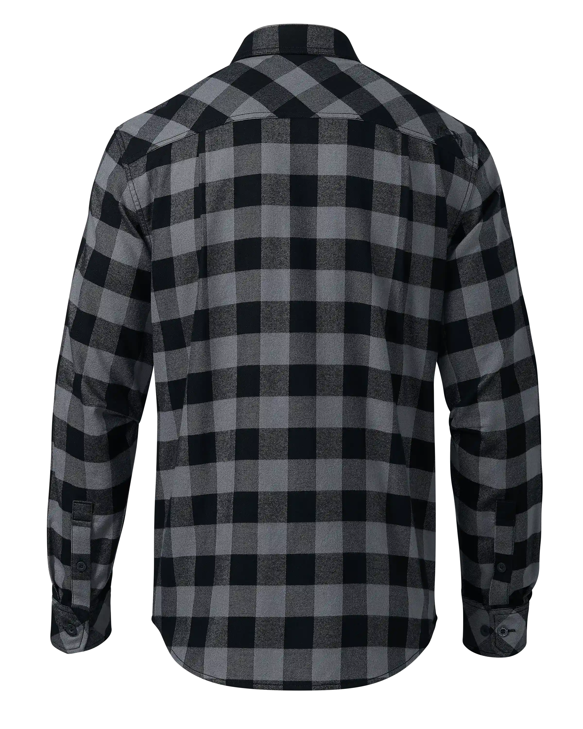 Alternative view of Outlet Field Flannel Shirt | Gunmetal Buffalo Check