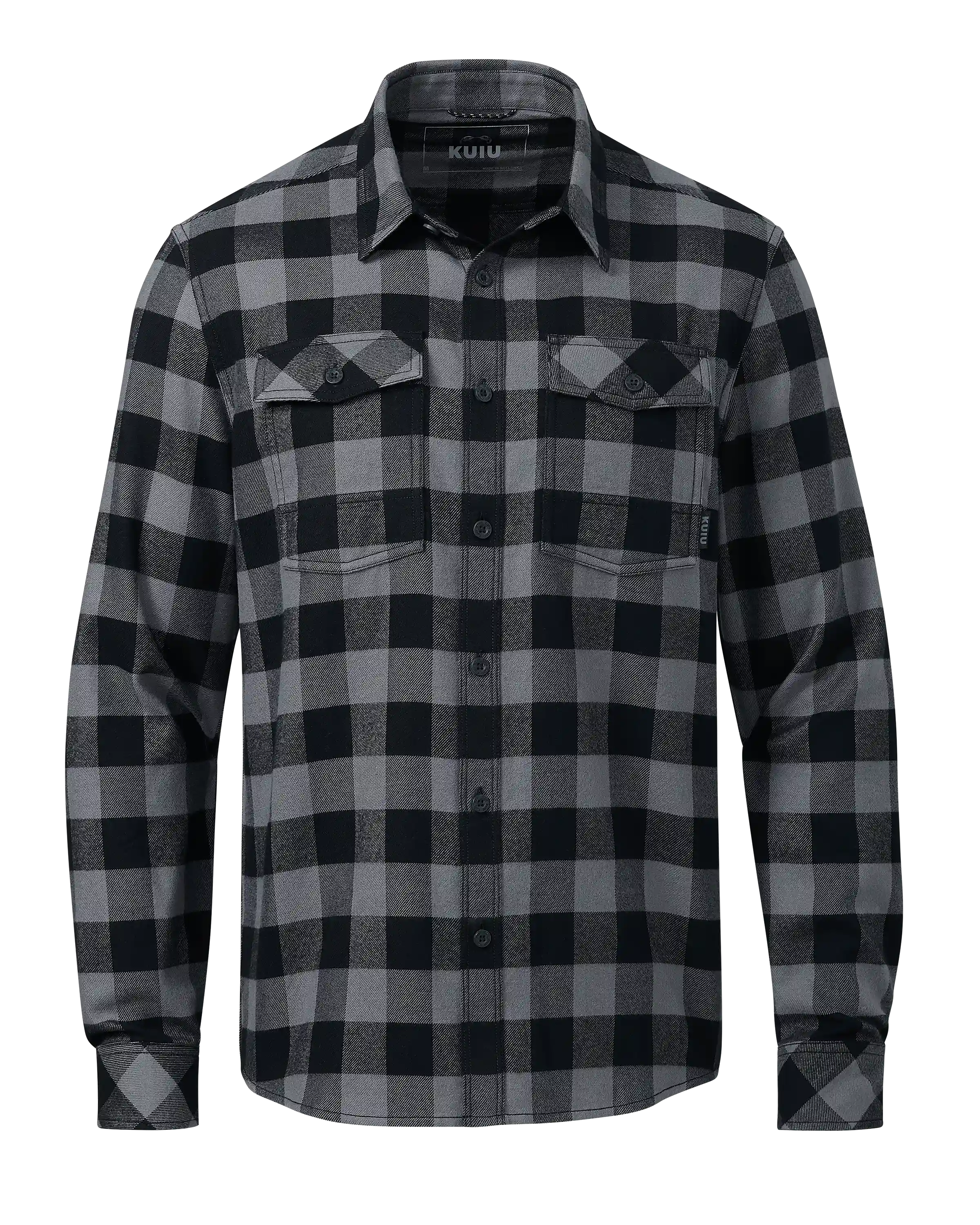 Outlet Field Flannel Shirt | Gunmetal Buffalo Check