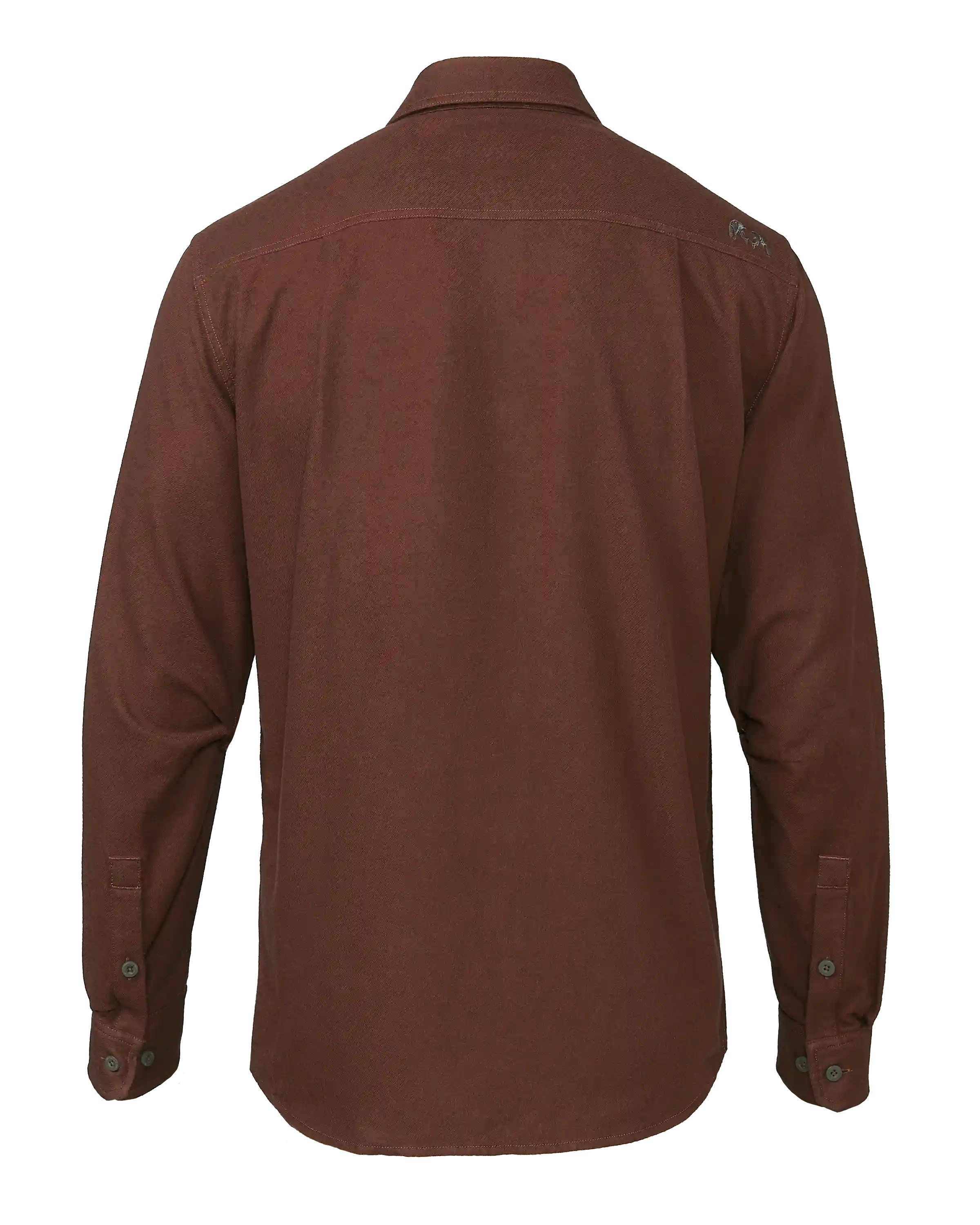 Alternative view of Field Flannel Shirt | Redwood