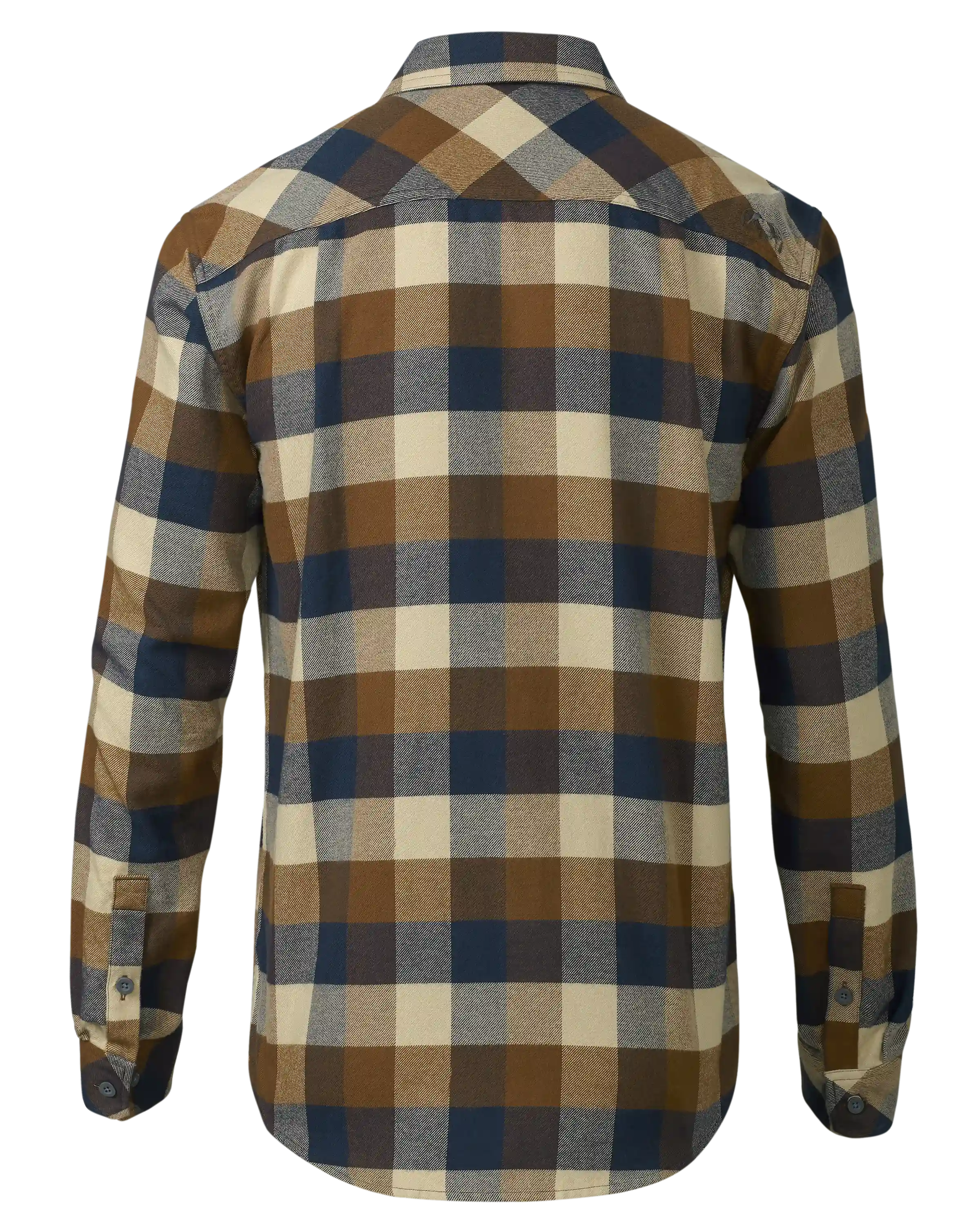 Alternative view of Field Flannel Shirt | Saddle Trio