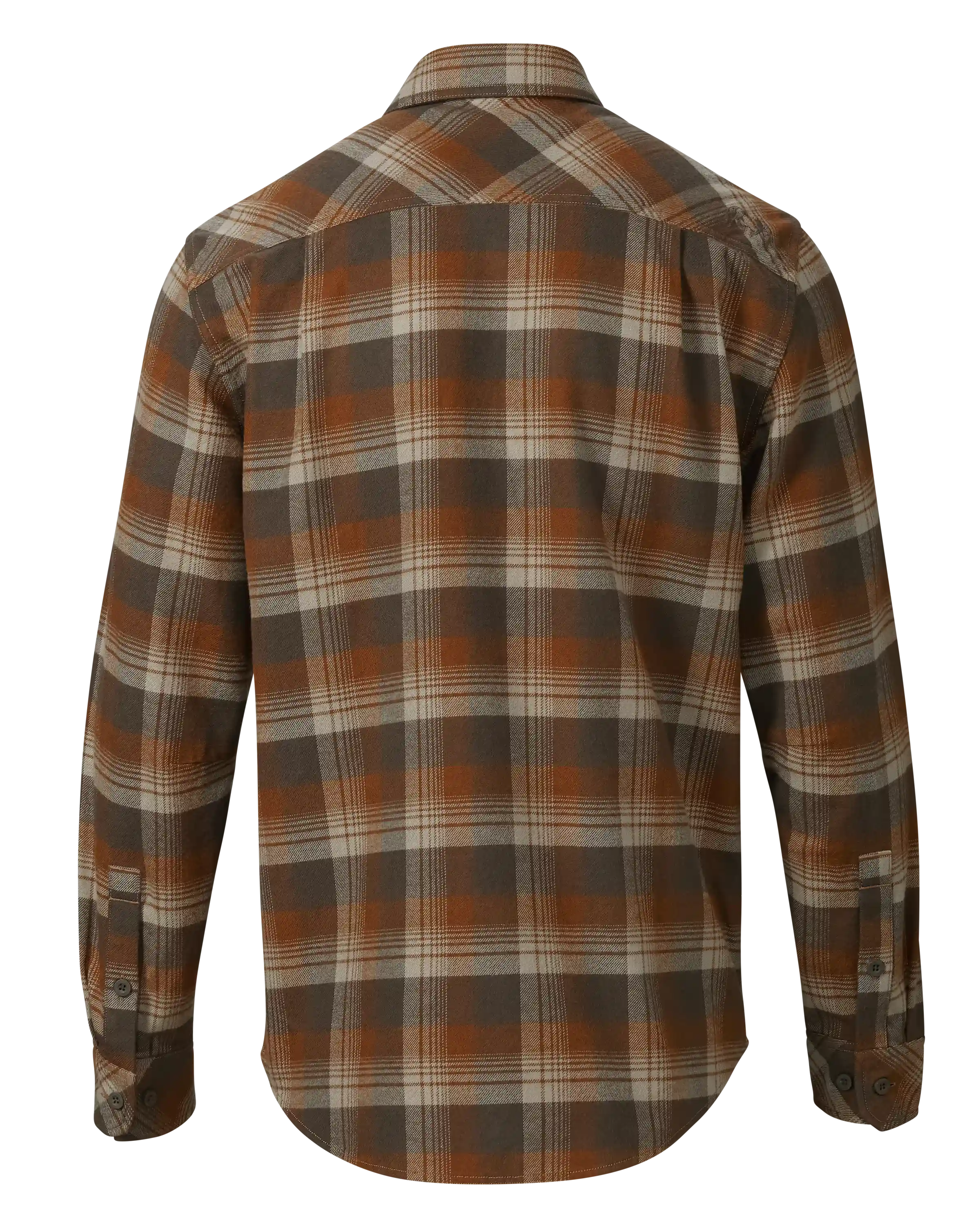 Alternative view of Field Flannel Shirt | Saddle Blockline