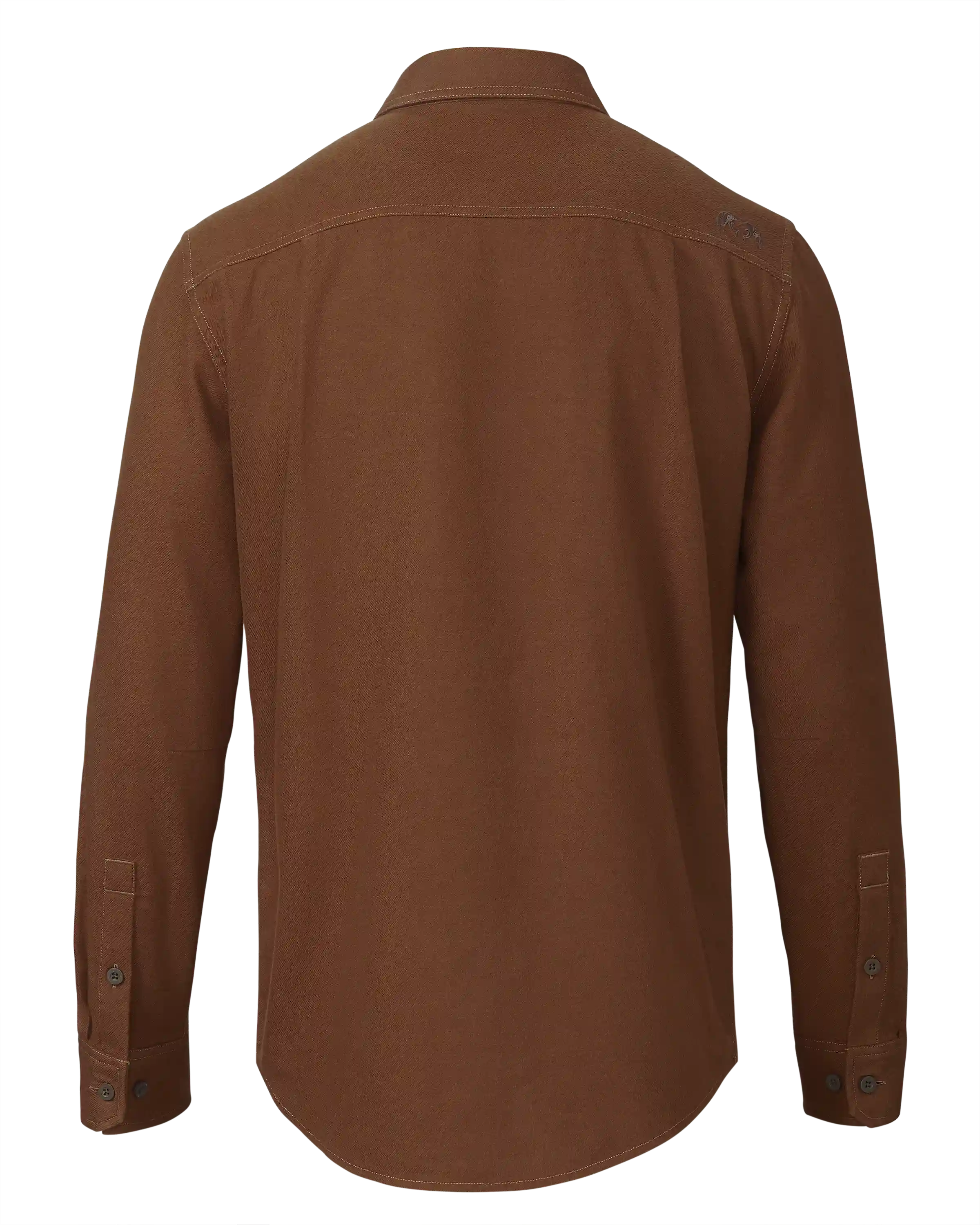 Alternative view of Outlet Field Flannel Shirt | Saddle