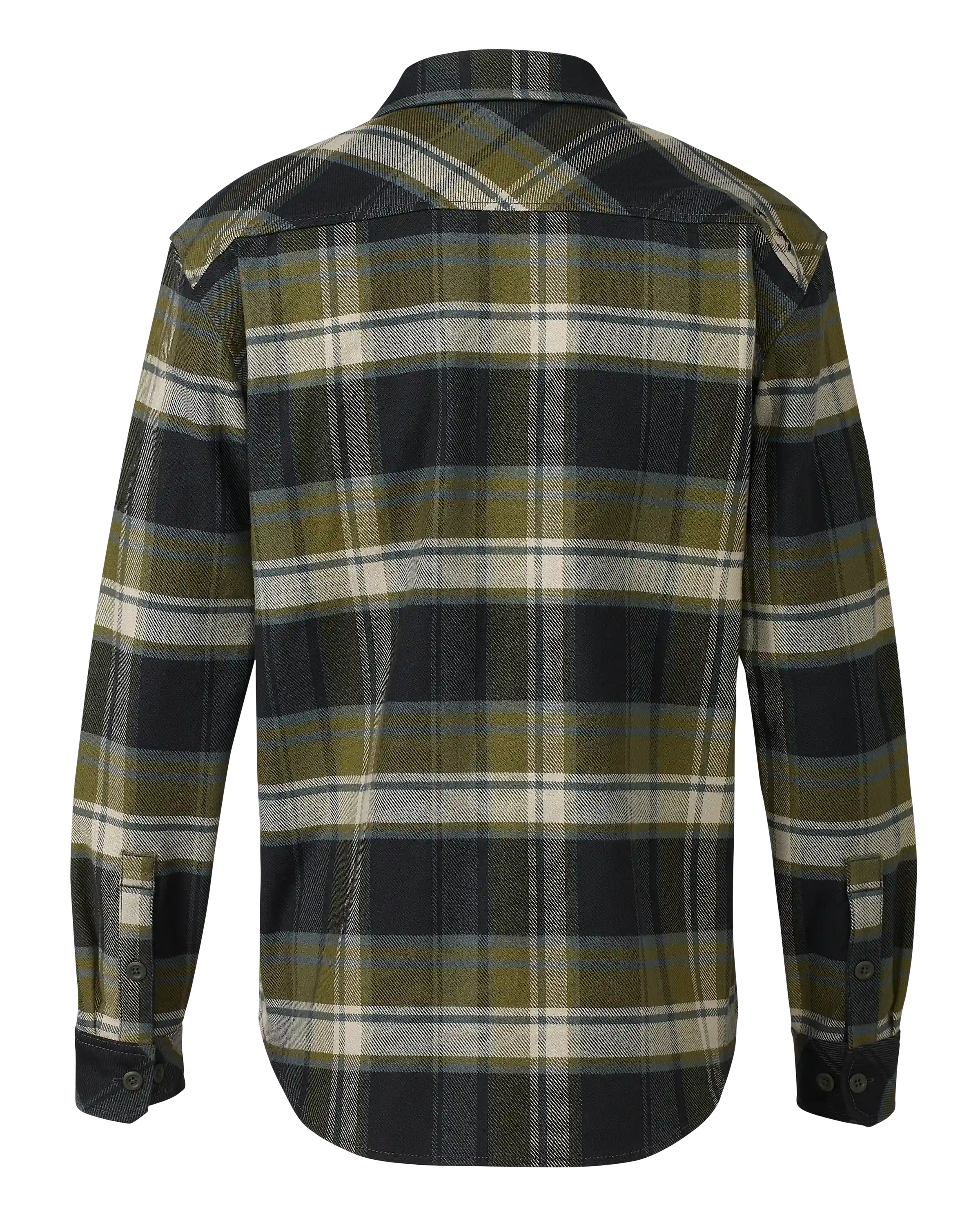 Alternative view of Flannel Heavyweight Shirt | Verde Check Plaid
