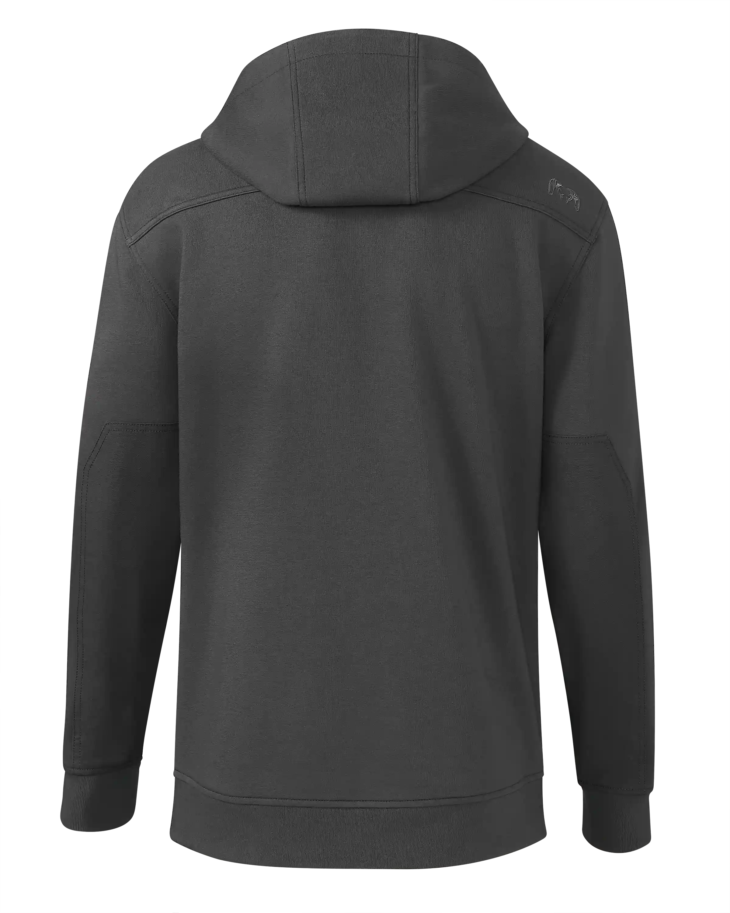 Alternative view of Workgrade Utility Hoodie | Asphalt