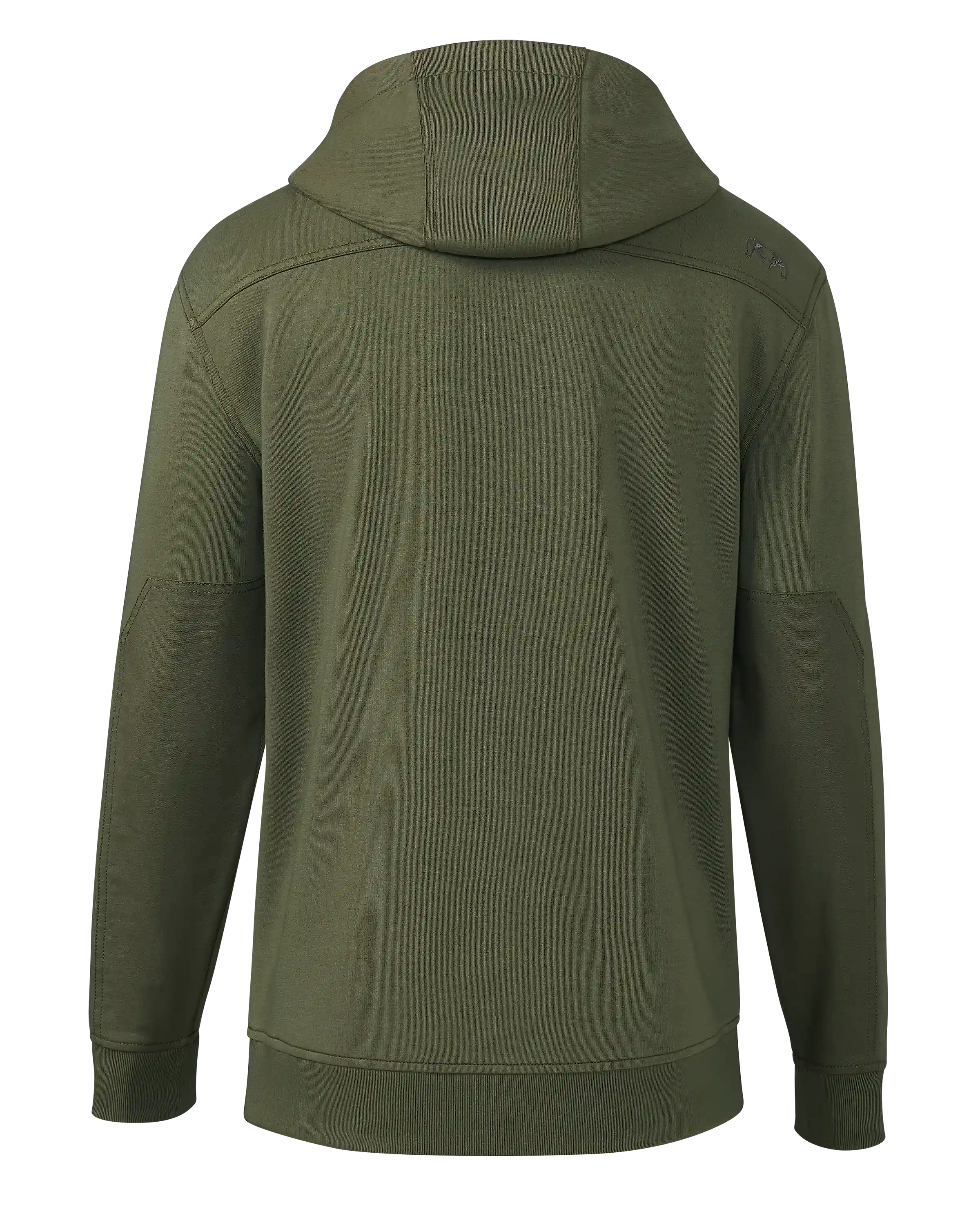 Alternative view of Workgrade Utility Hoodie | Evergreen