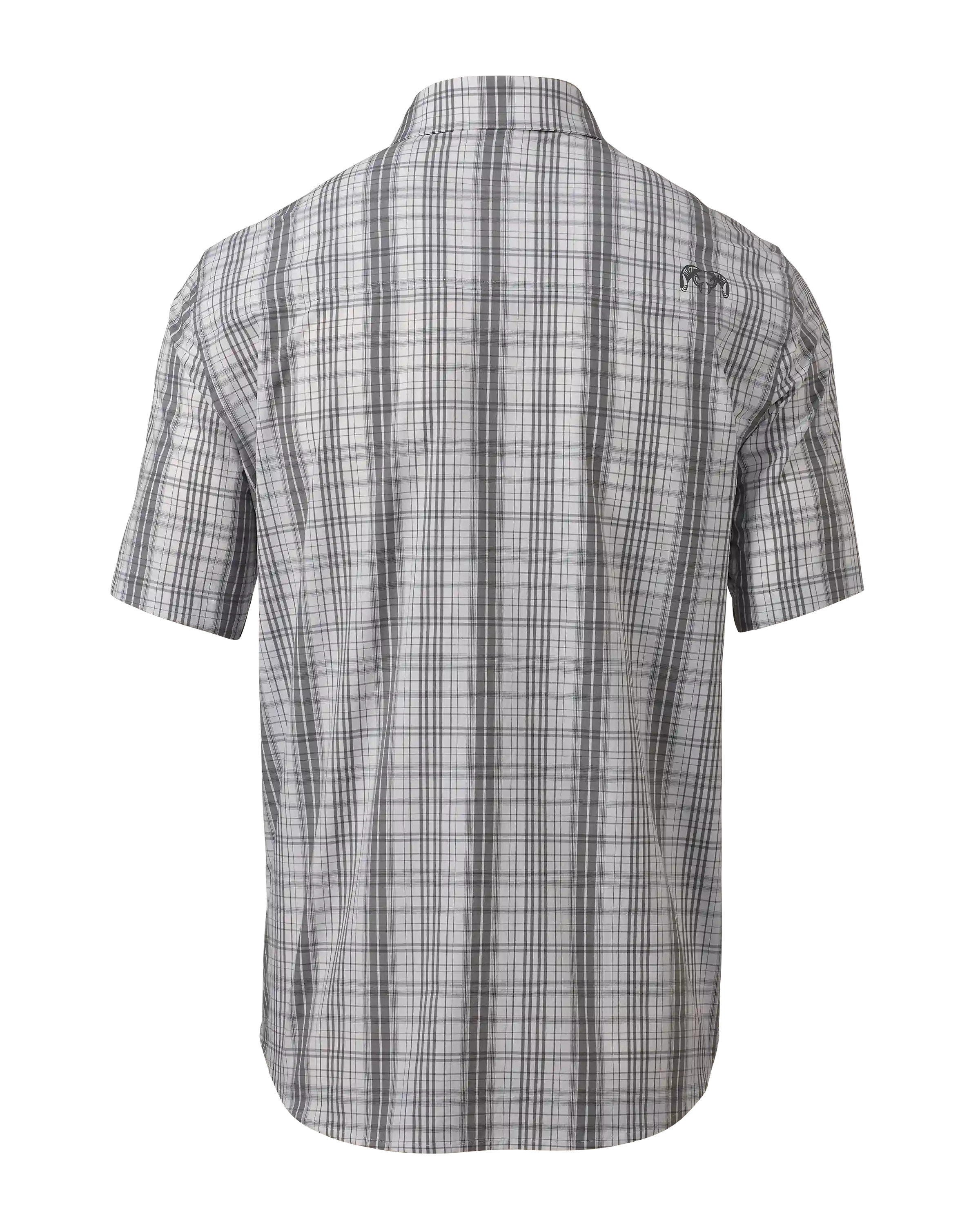 Alternative view of Borrego SS Shirt | Granite Plaid