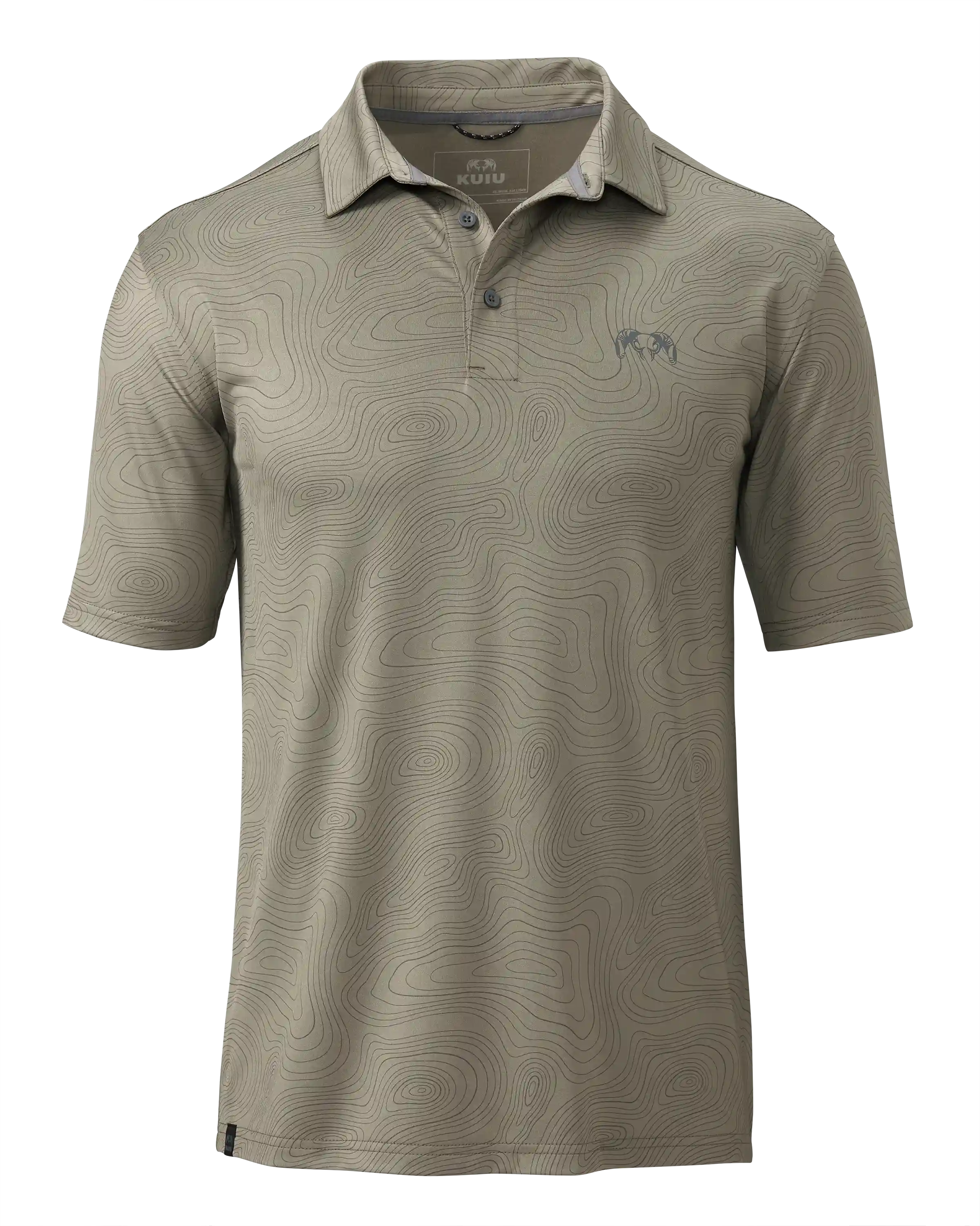 KUIU Performance Polo | Woodsmoke Topo