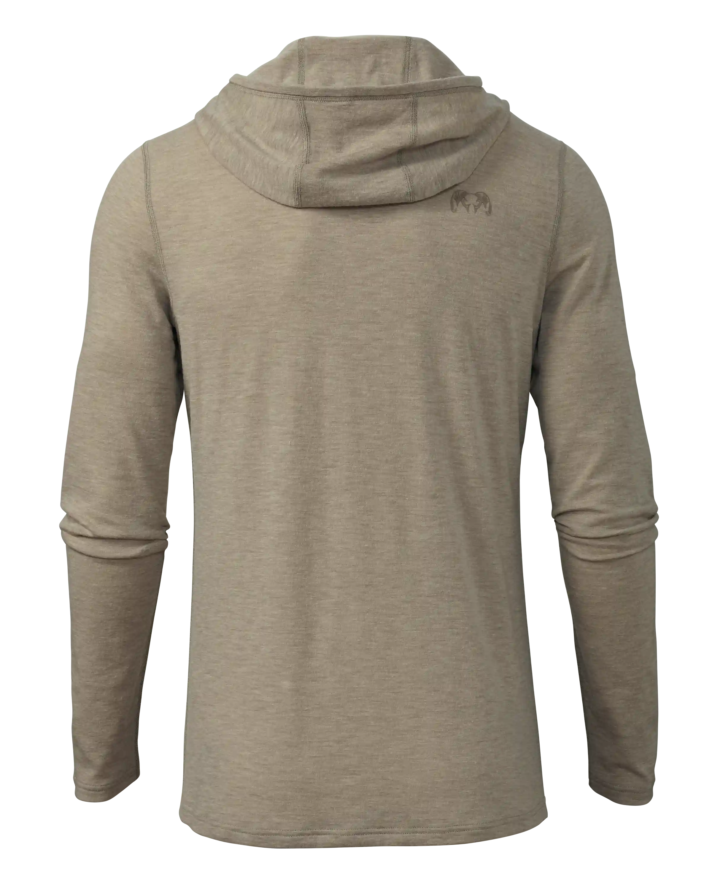 Alternative view of ULTRA Merino 120 LT LS Hoodie | Bone