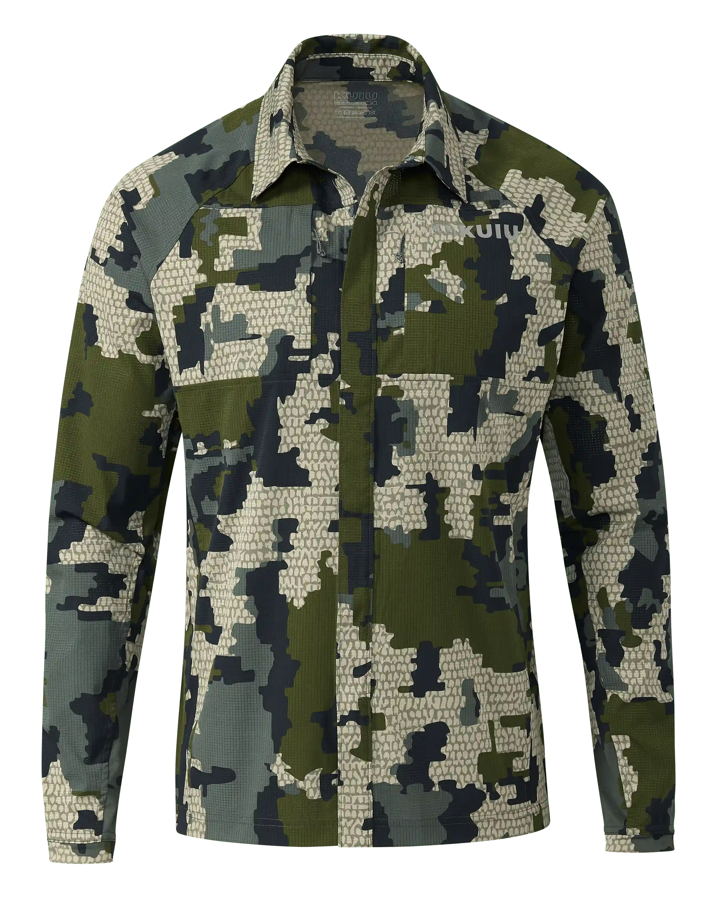 Tiburon Hybrid Snap Shirt | Verde