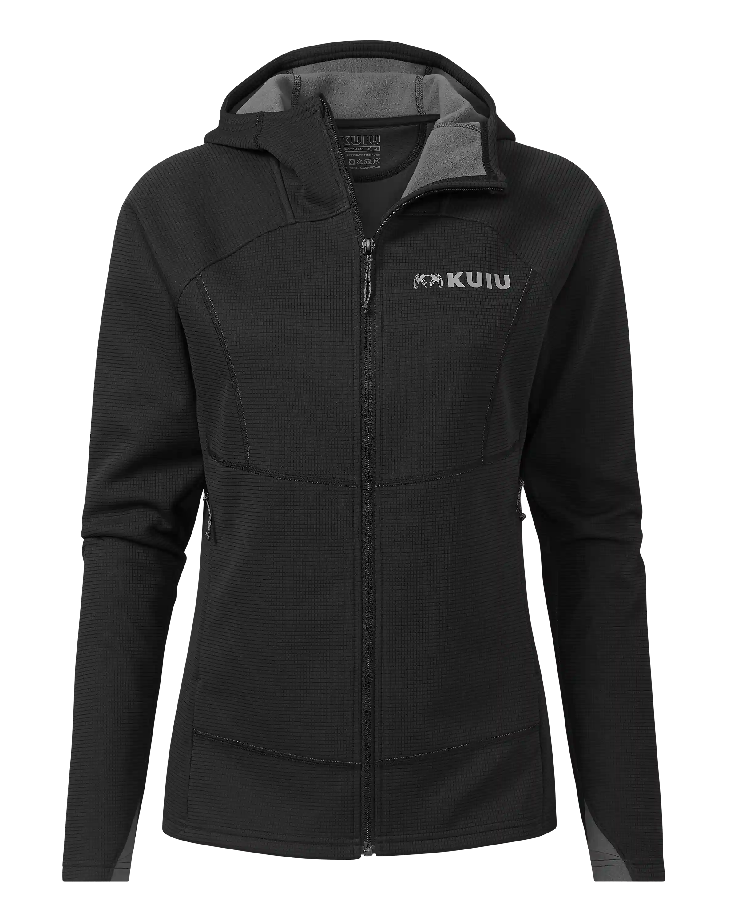 Women’s Peloton 240 Full Zip Hoodie | Black