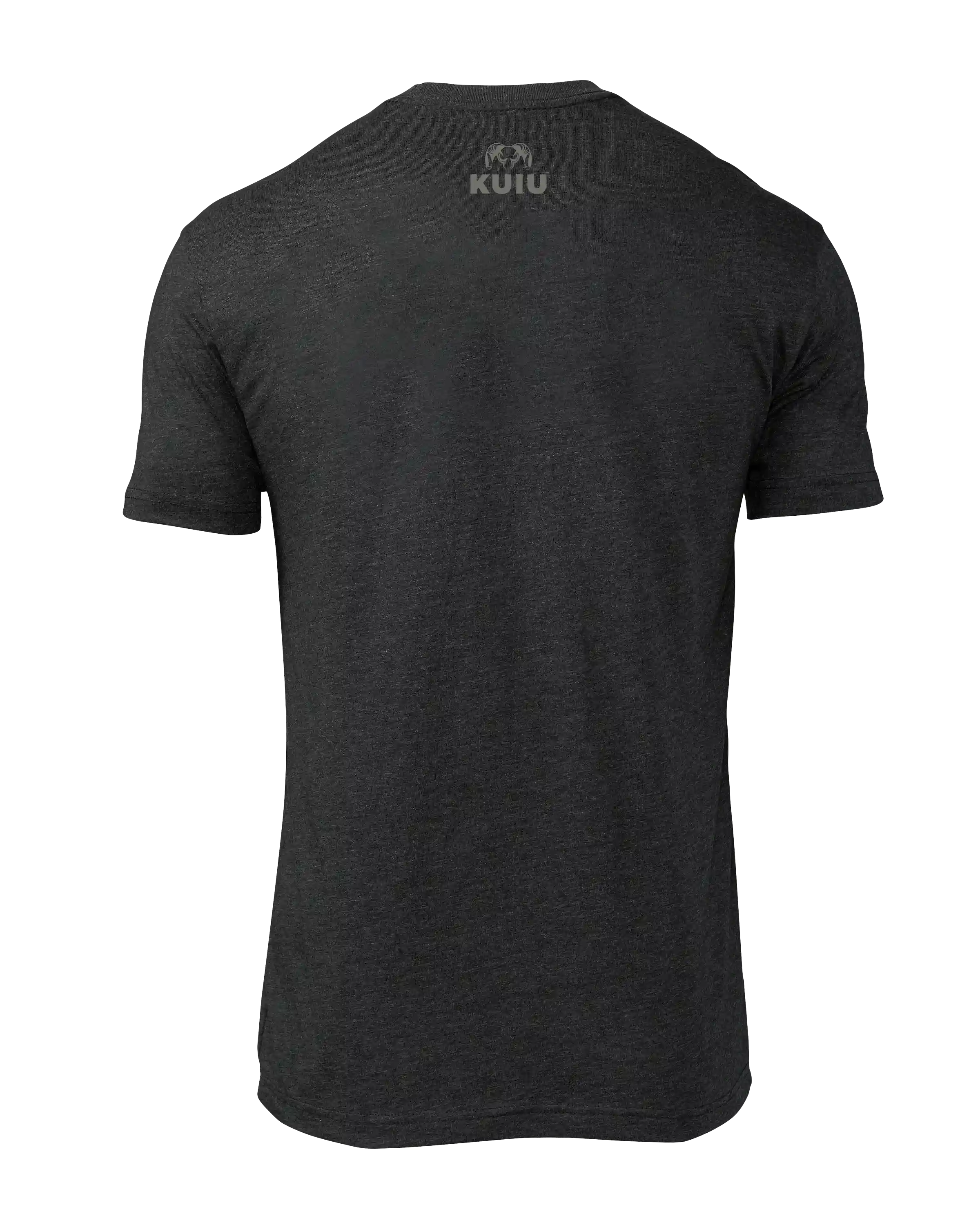 Alternative view of KUIU Topo Block Logo T-Shirt | Charcoal