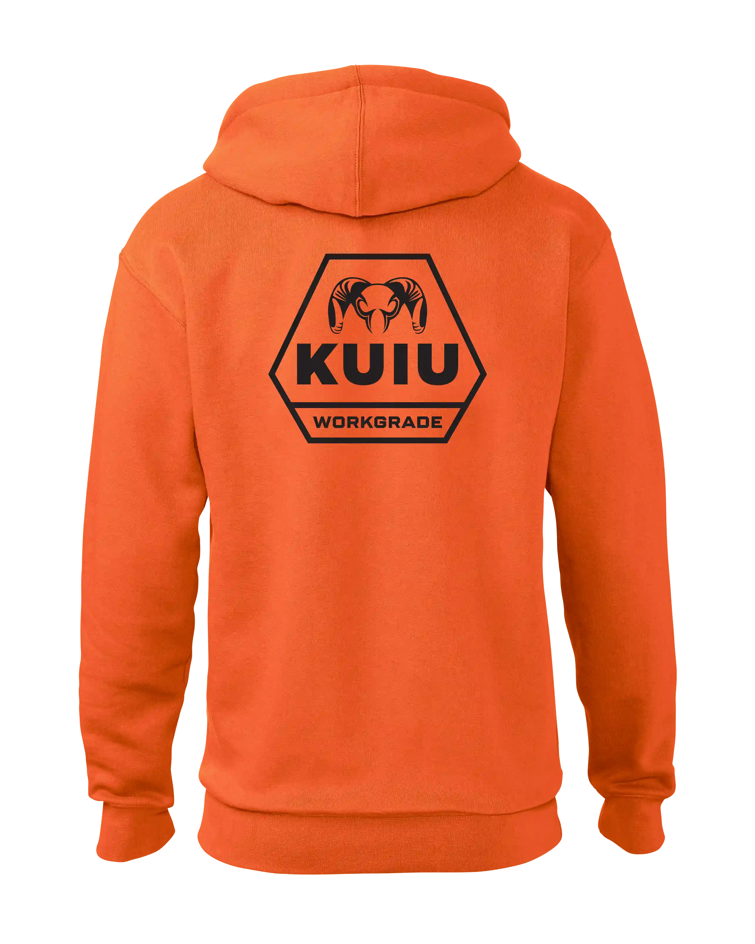 Alternative view of KUIU Workgrade Signal Hoodie | Safety Orange