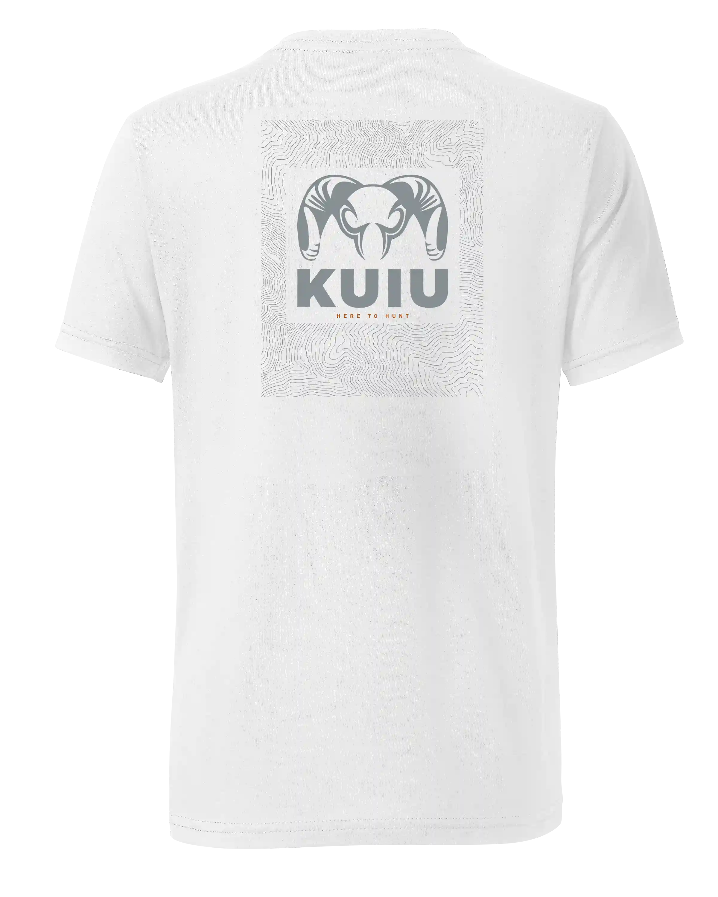 KUIU Youth Topo Back Logo T-Shirt | White
