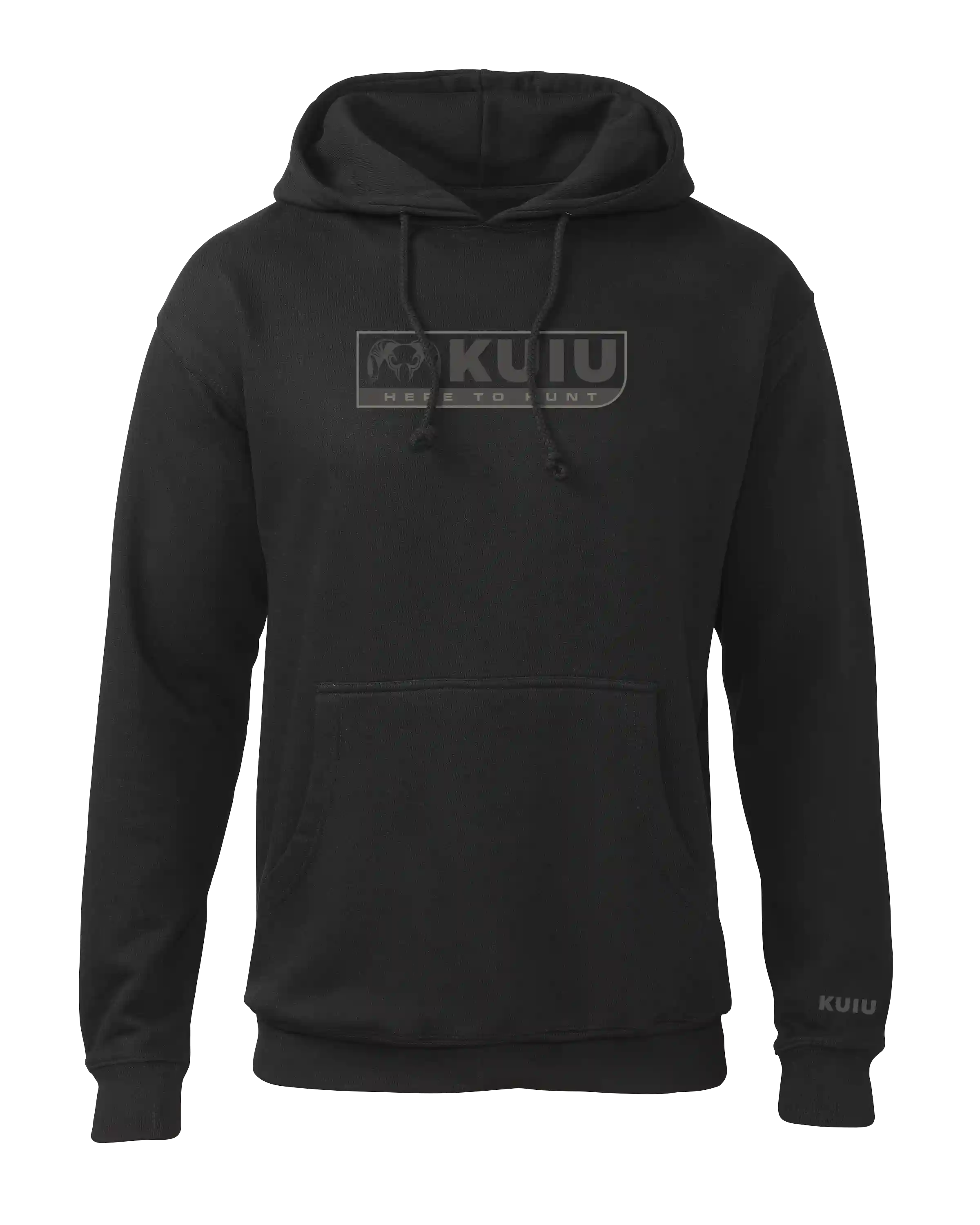 Outlet KUIU Here to Hunt Hoodie | Black