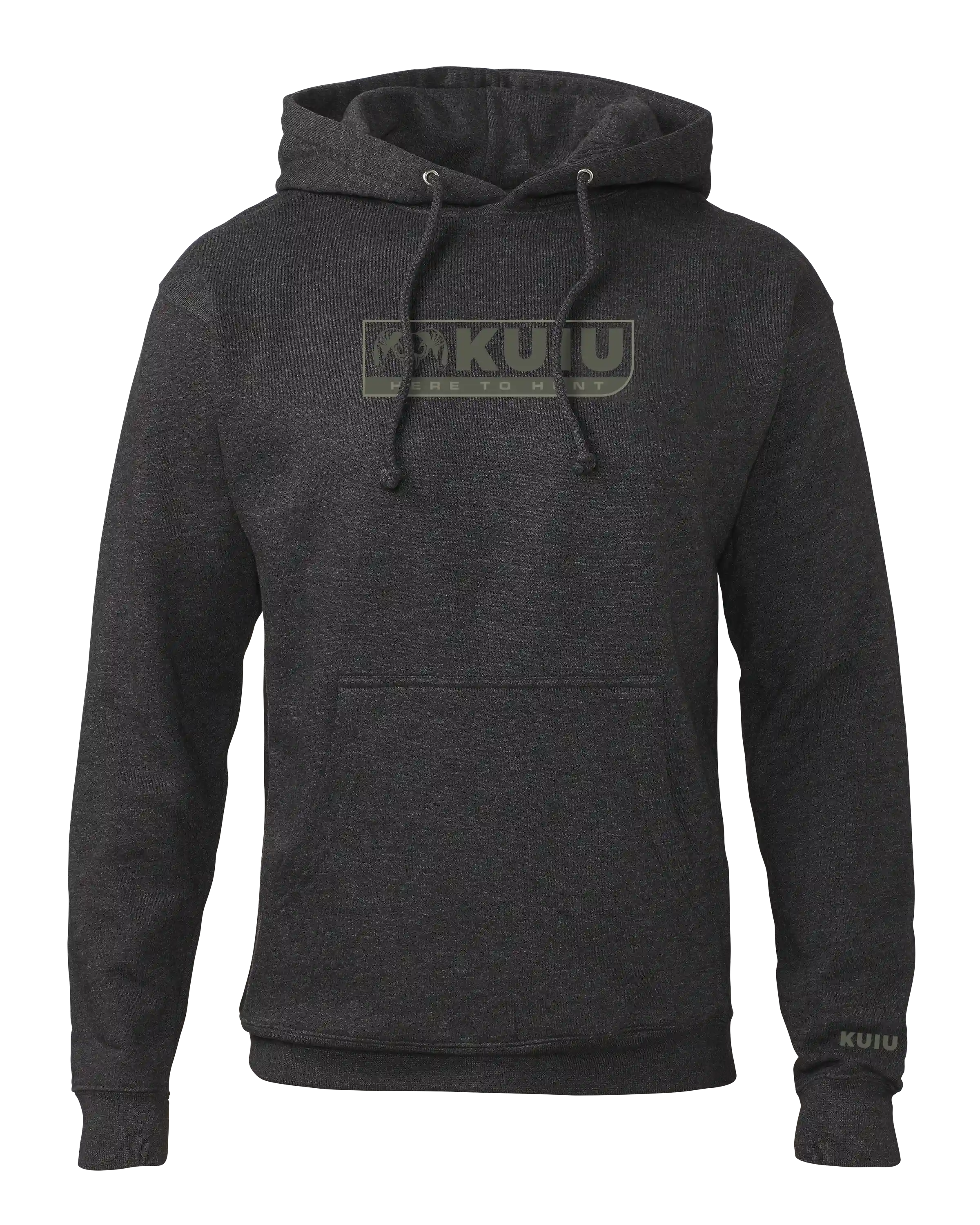 Outlet KUIU Here to Hunt Hoodie | Charcoal