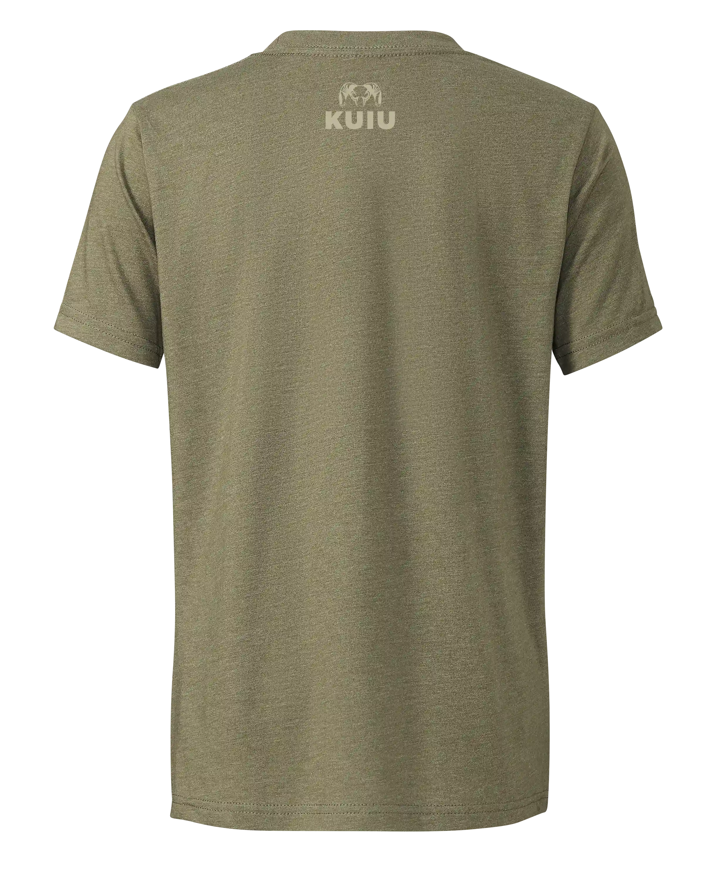 Youth Here to Hunt Gritstone T-Shirt | Military Green - Image 2
