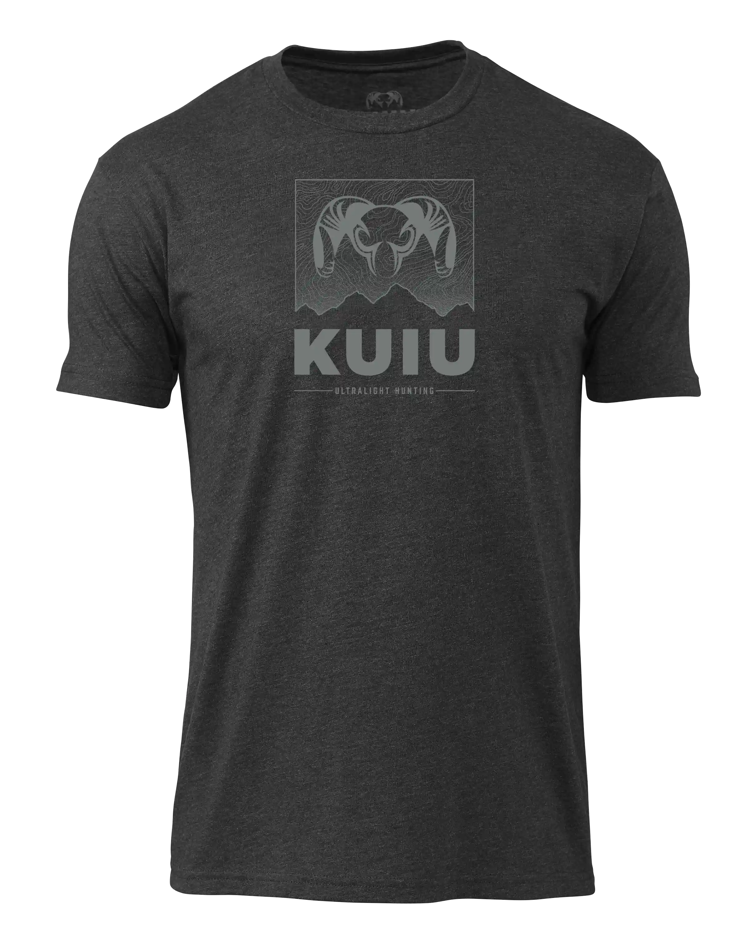 KUIU Topo Mountain T-Shirt | Charcoal