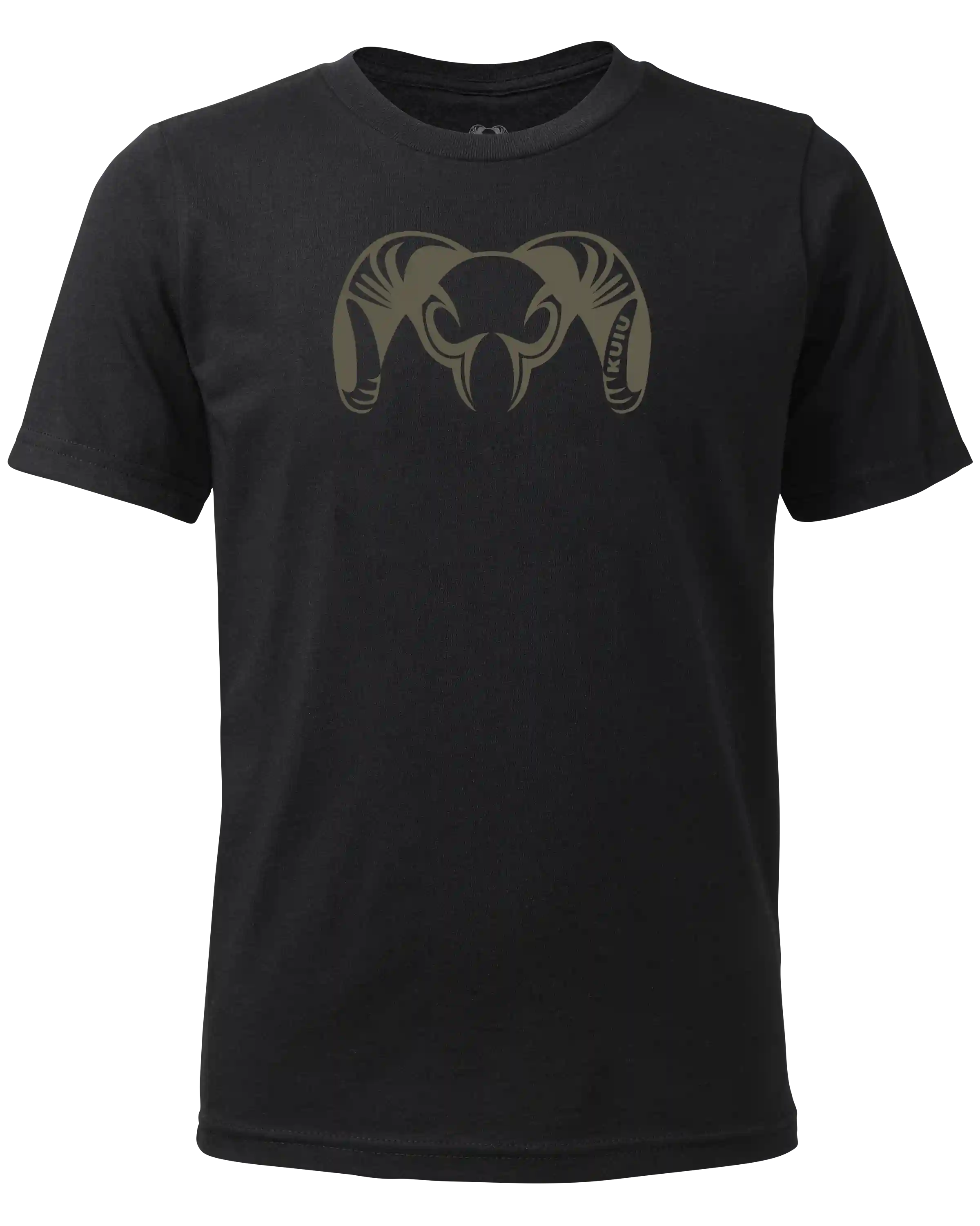 Youth Engraved Ram T-Shirt | Black