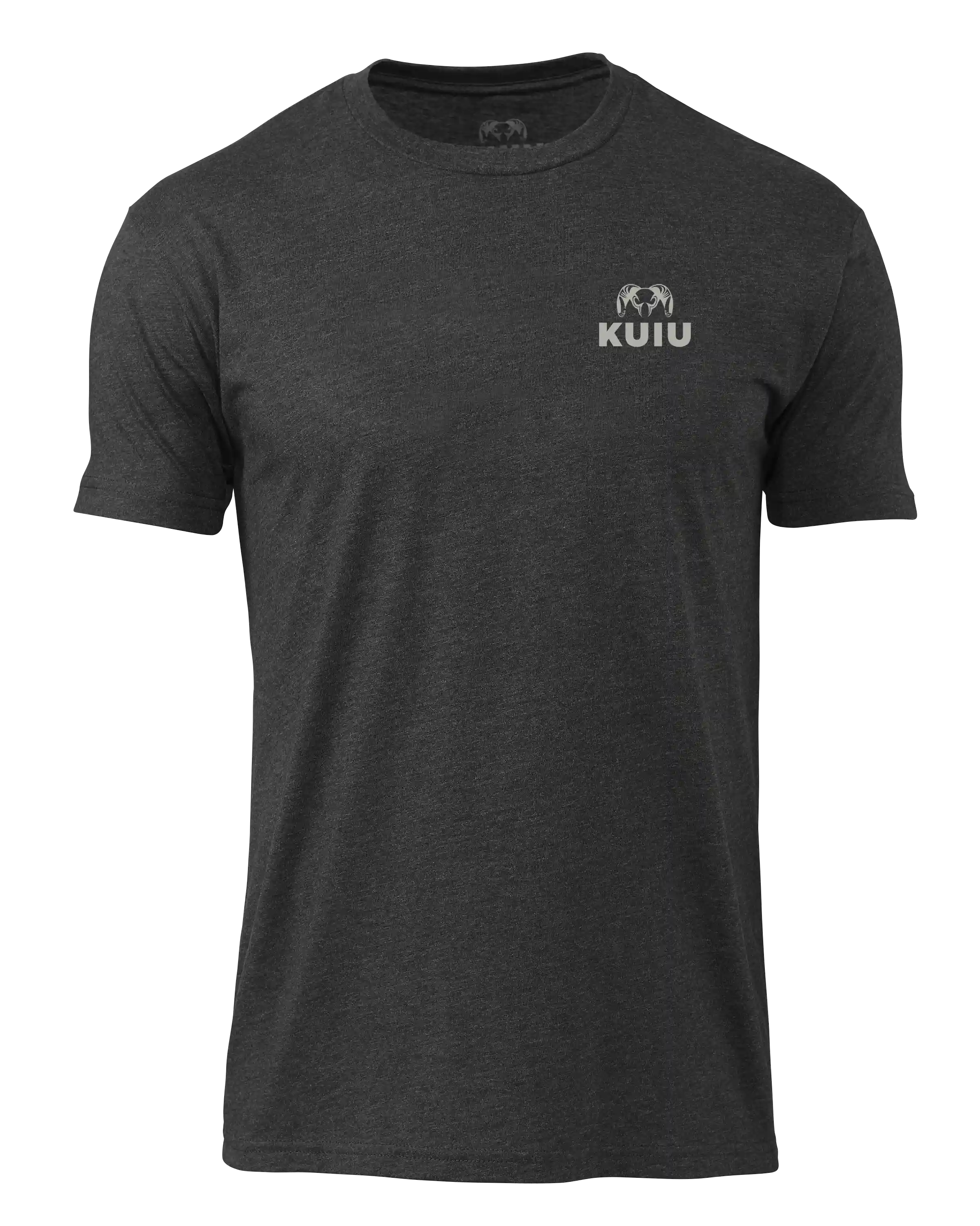 Alternative view of KUIU Elk Skull T-Shirt | Charcoal