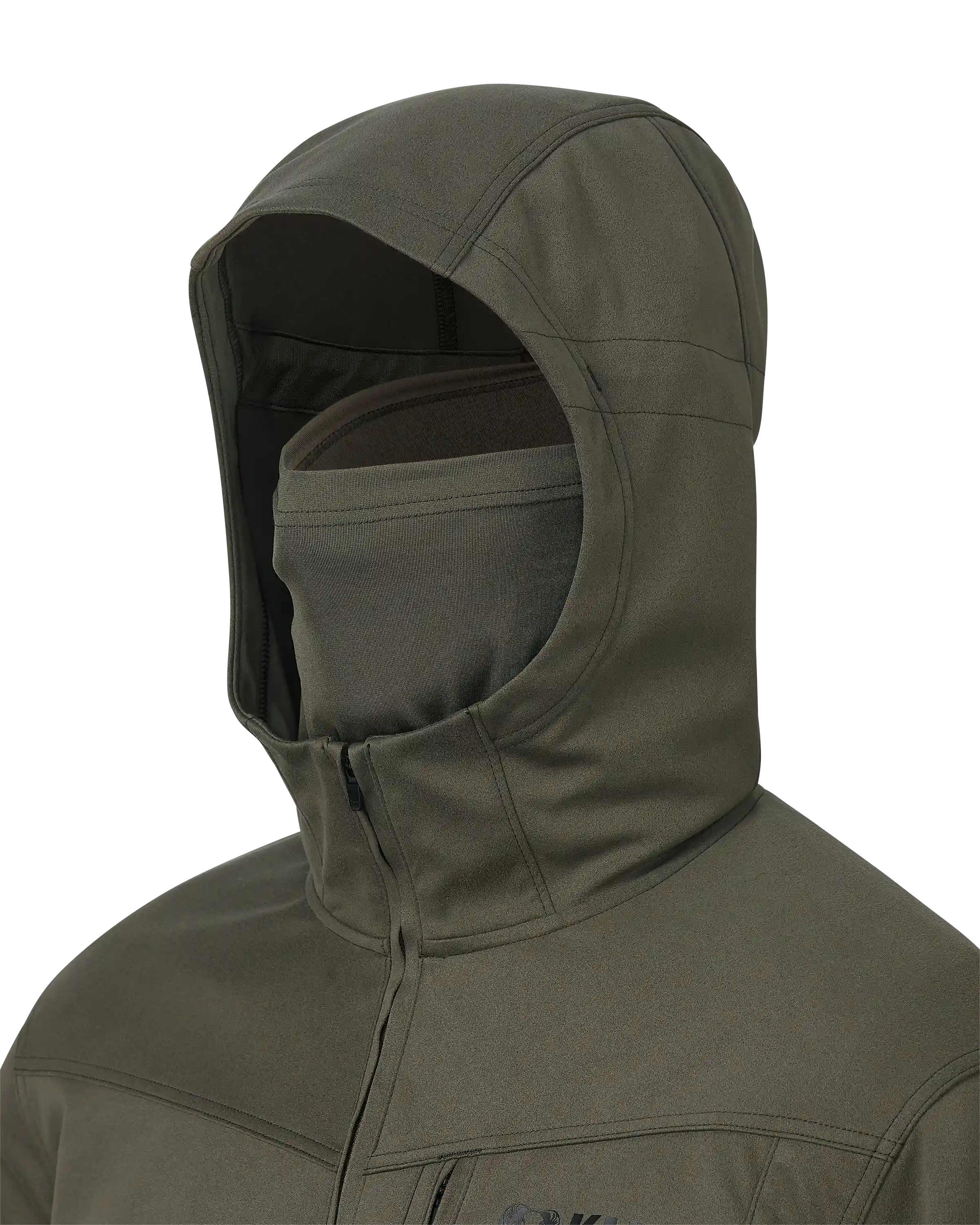 Alternative view of Drawpoint Hoodie | Ash