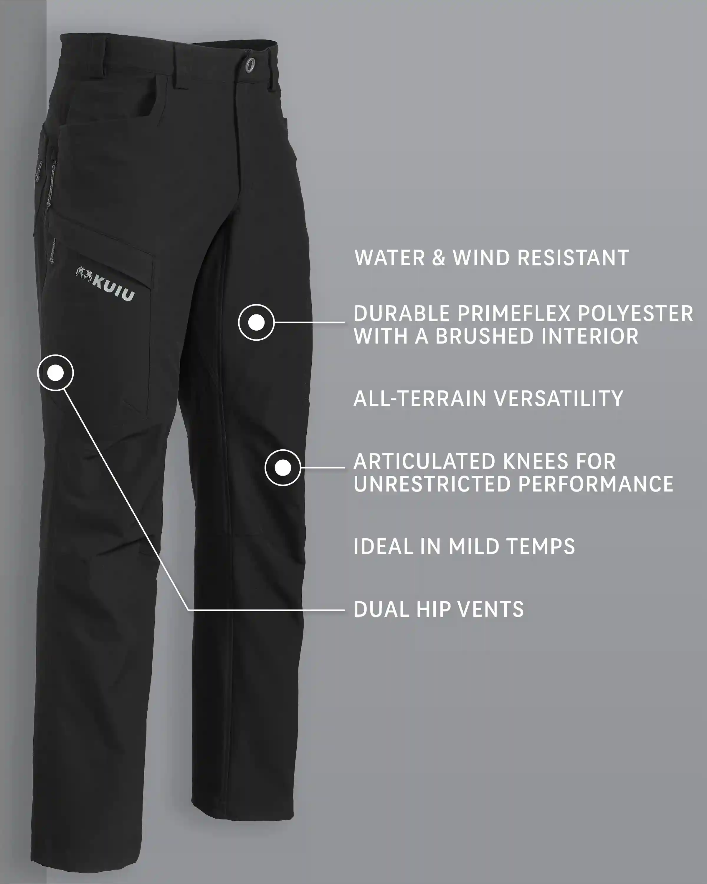 Alternative view of Attack Pant | Black