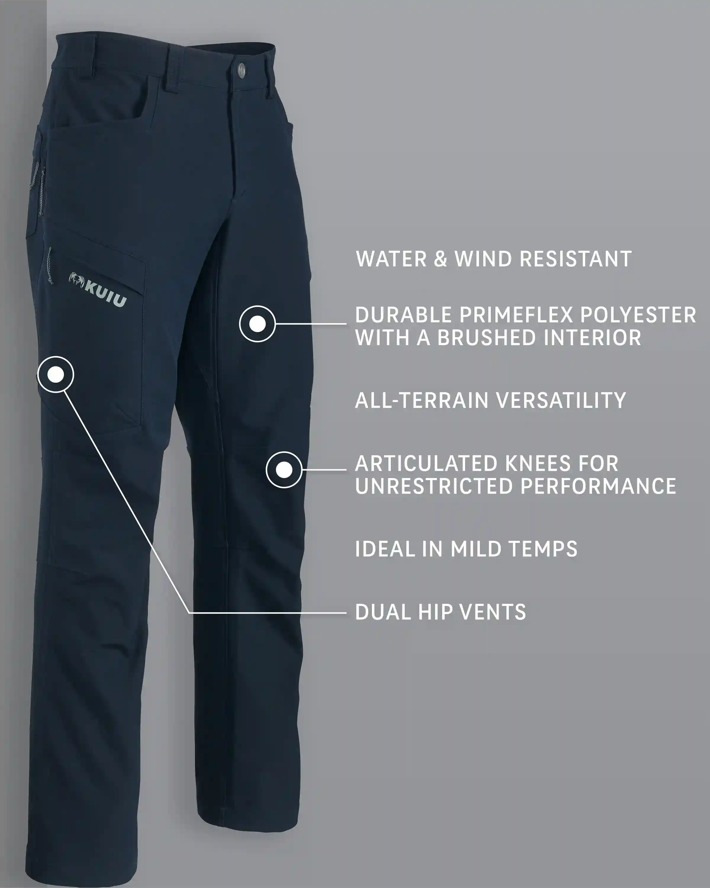Alternative view of Attack Pant | Navy
