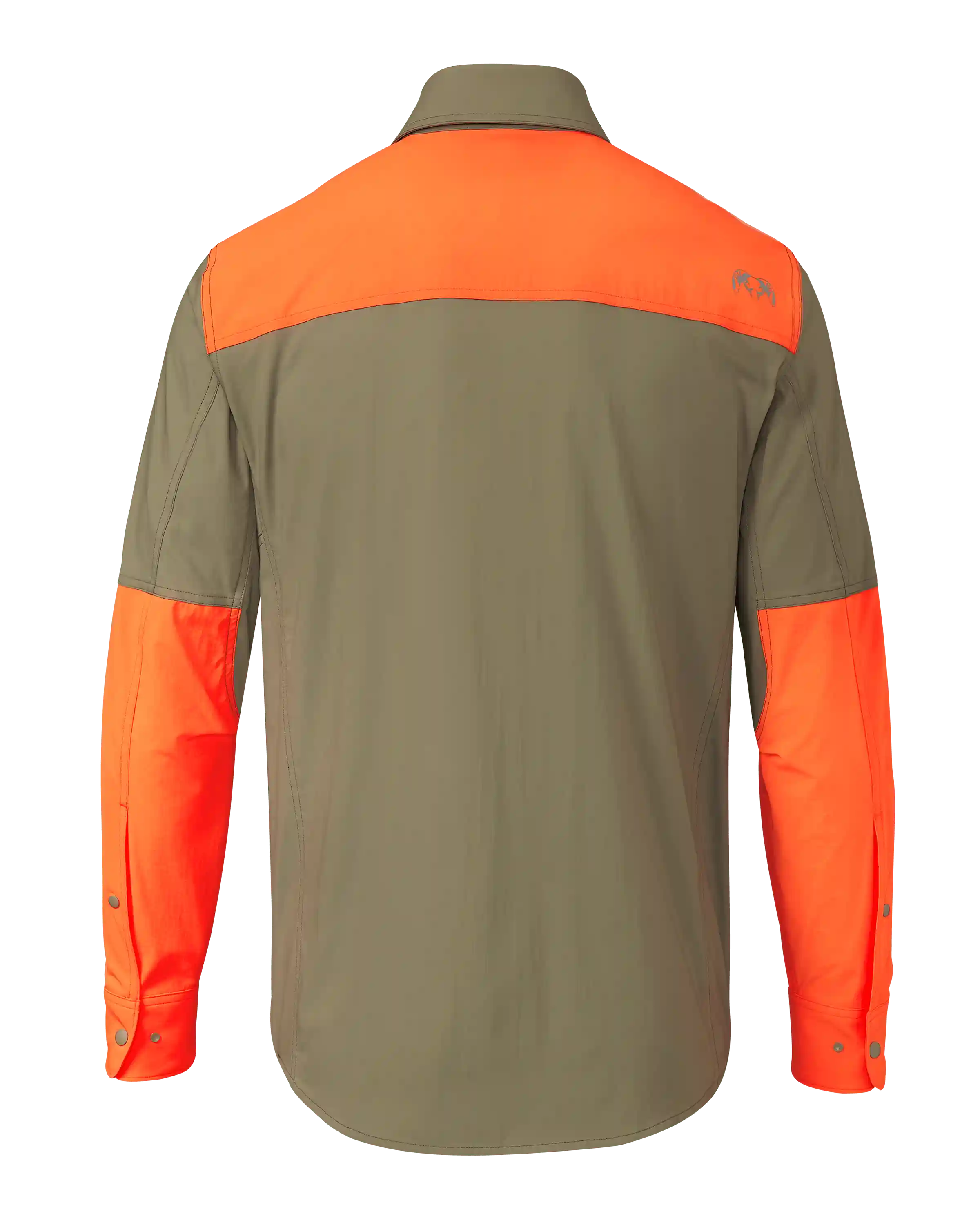 Alternative view of Upland Sporter Shirt | Khaki/Blaze Orange
