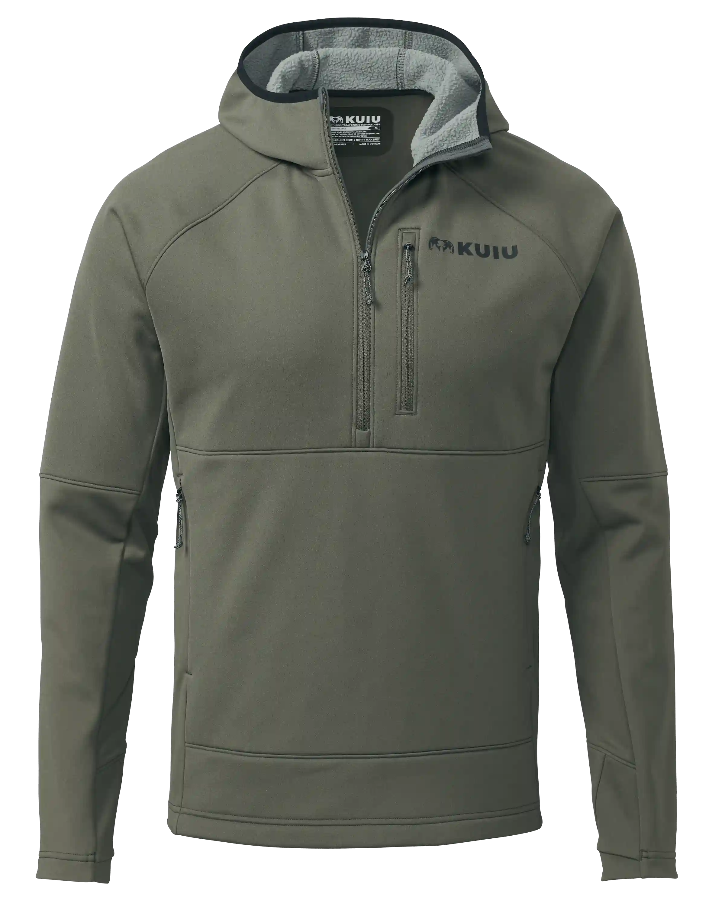 StrongFleece 235 Zip-T Hoodie | Ash
