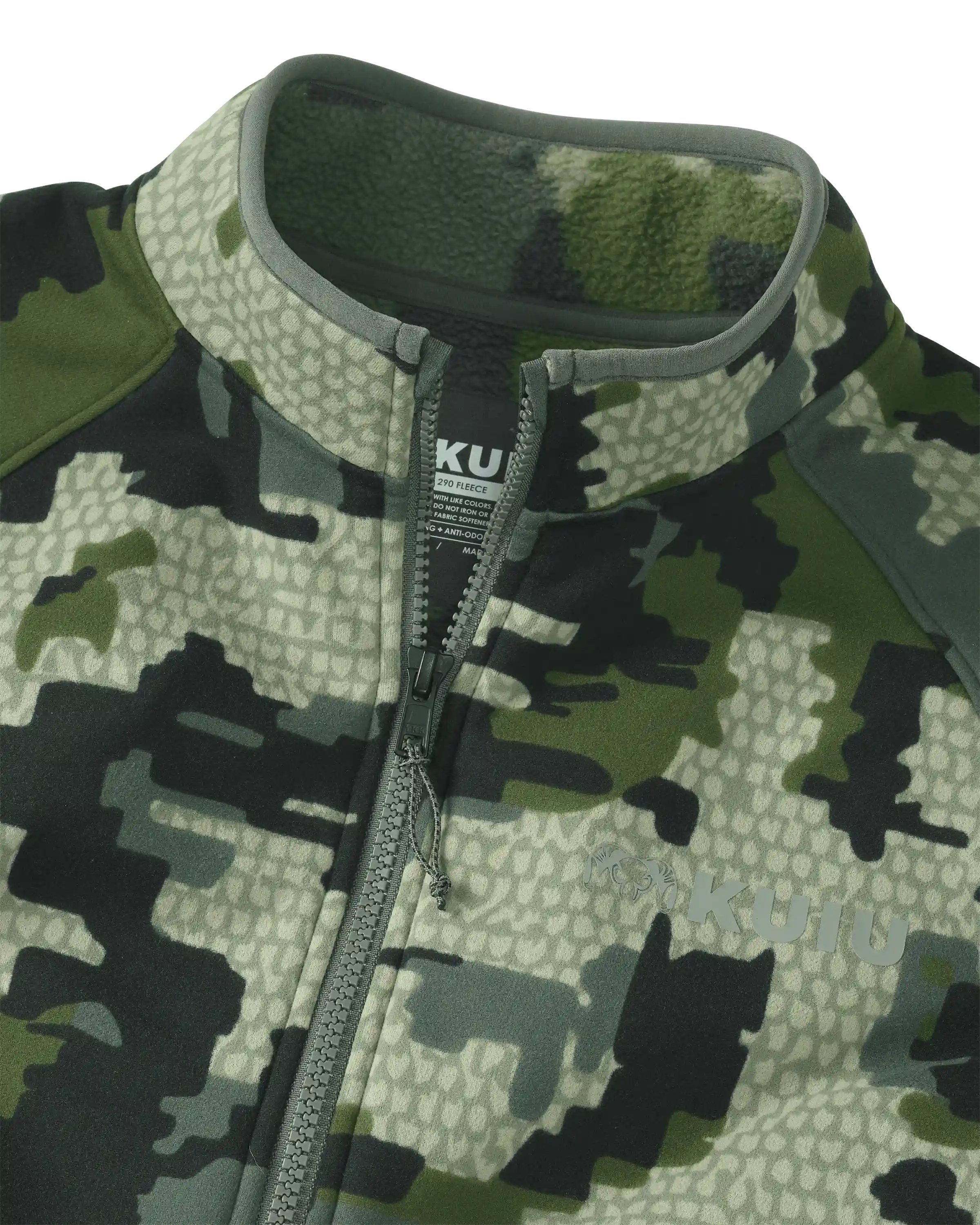 Alternative view of Encounter 290 Fleece Zip-T | Verde