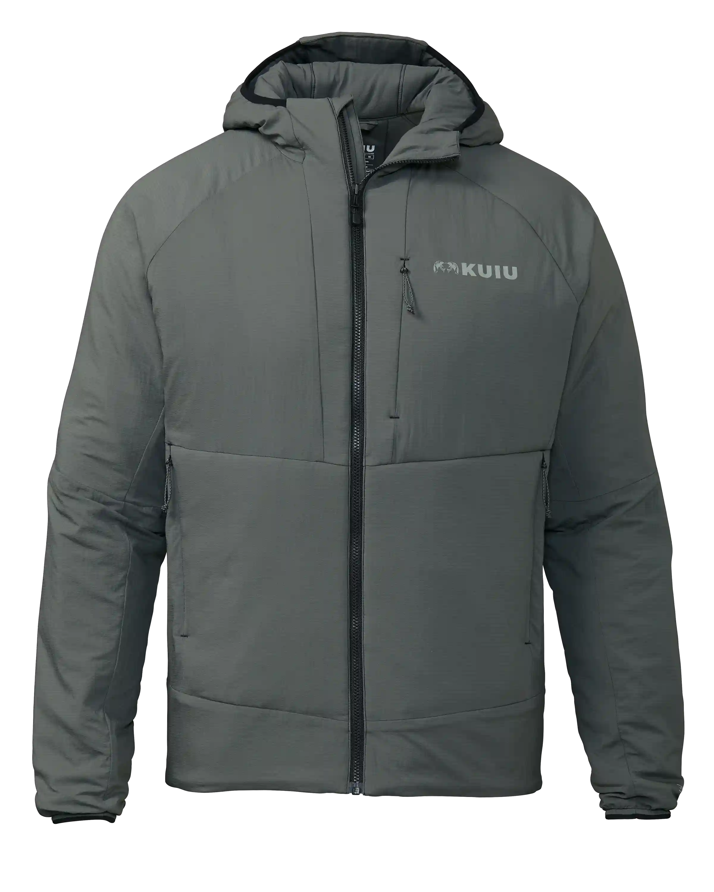 Kenai Hooded Jacket | Gunmetal