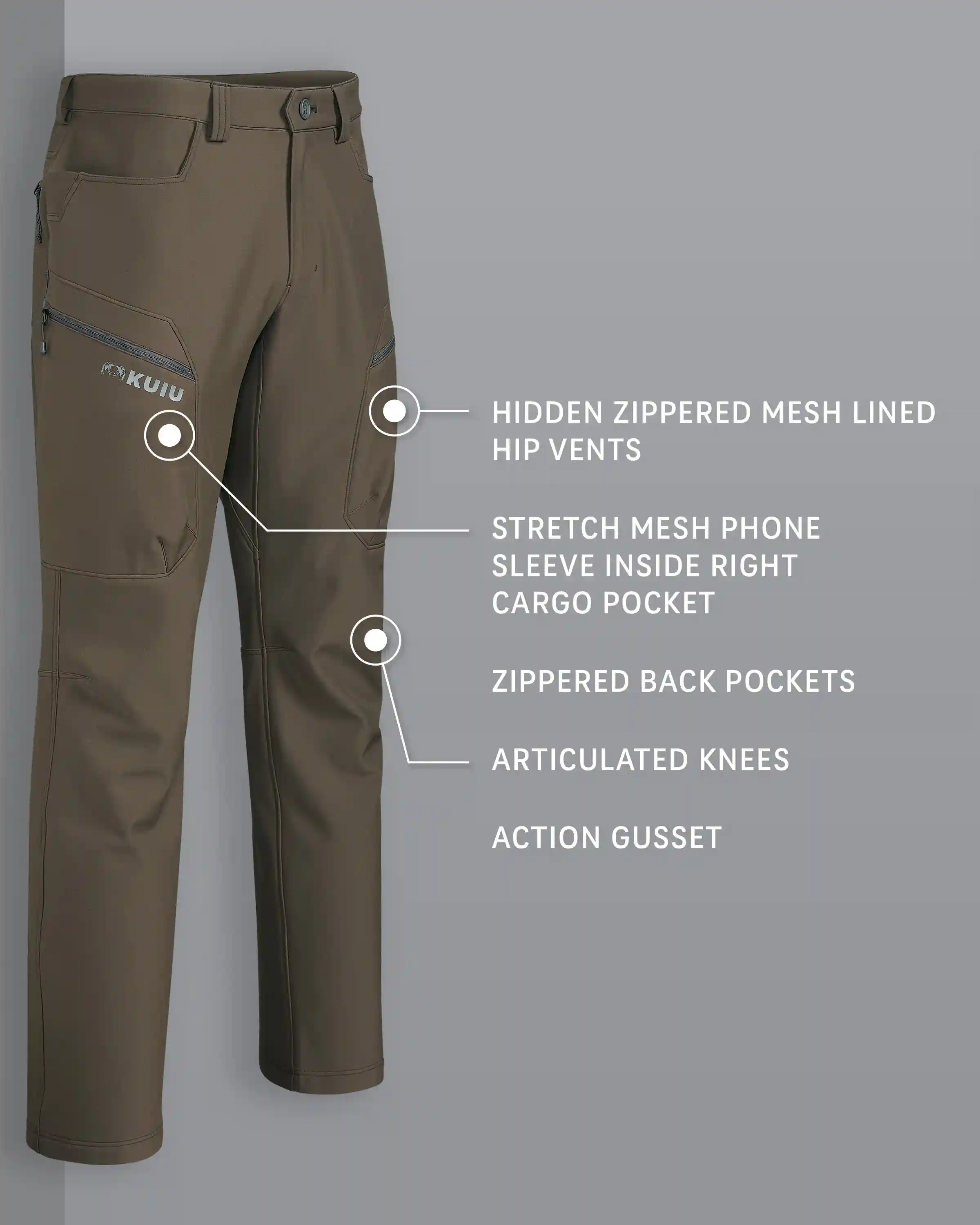 Alternative view of Guide PRO Pant | Major Brown