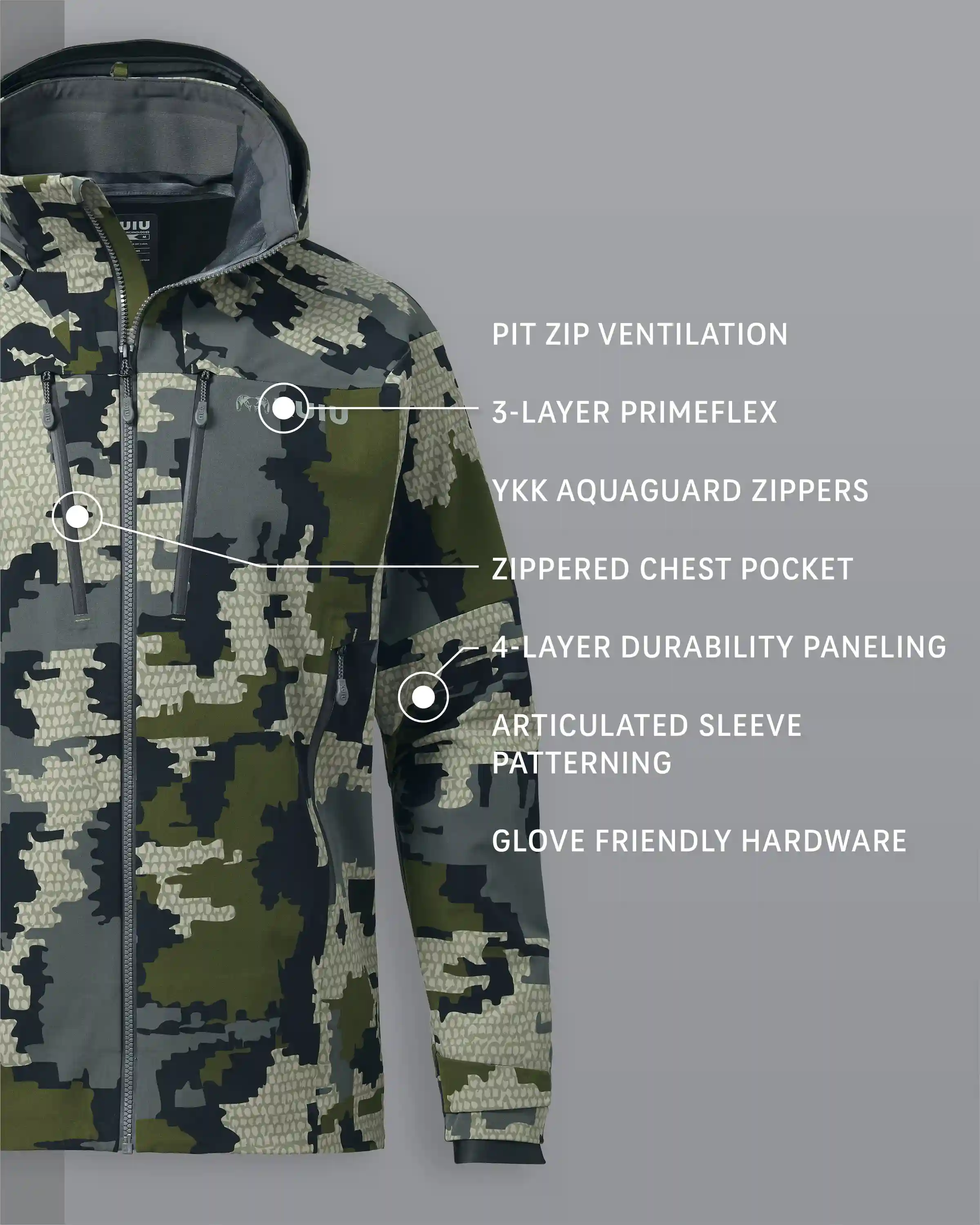 Alternative view of Yukon TR Rain Jacket | Verde