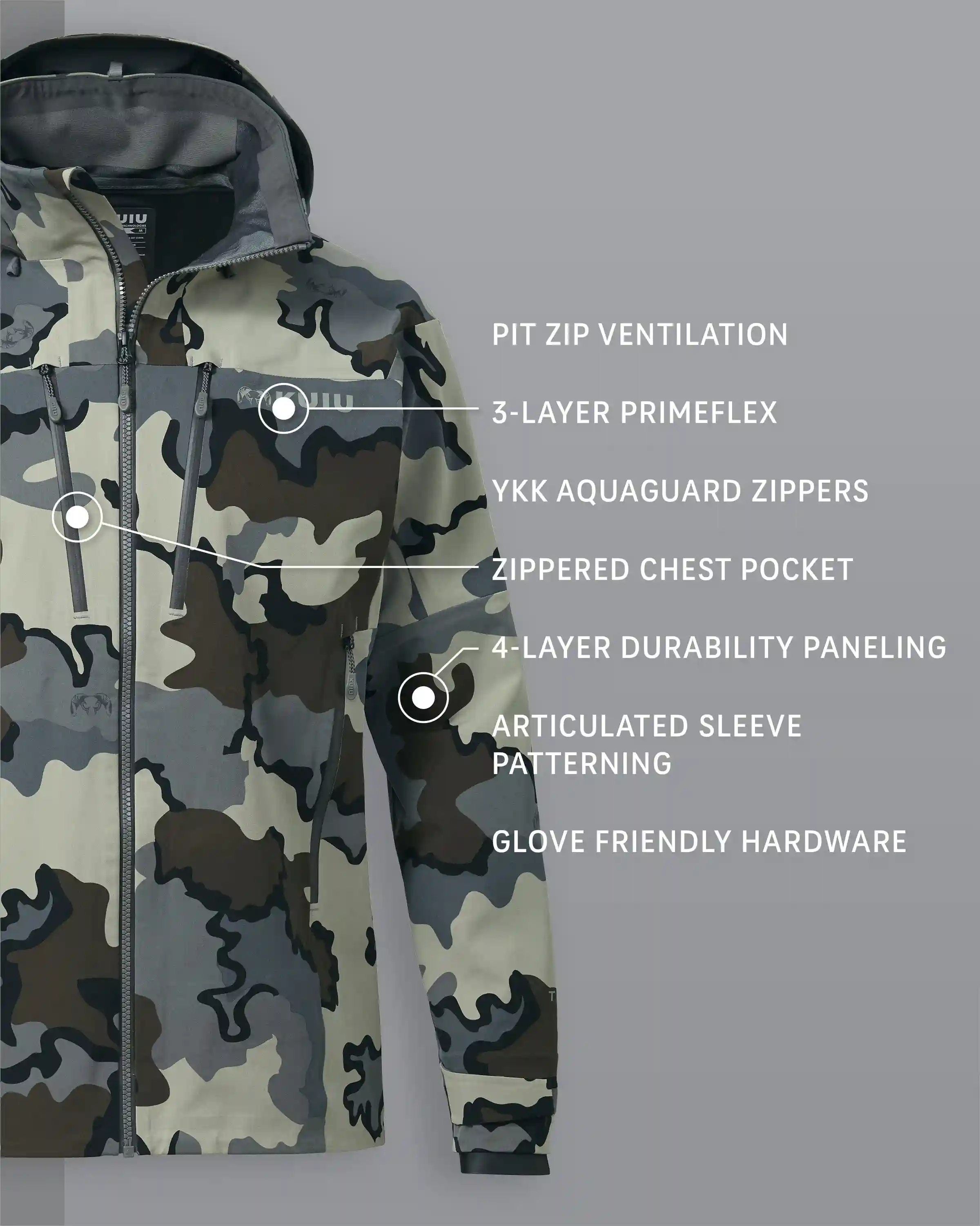 Alternative view of Yukon TR Rain Jacket | Vias