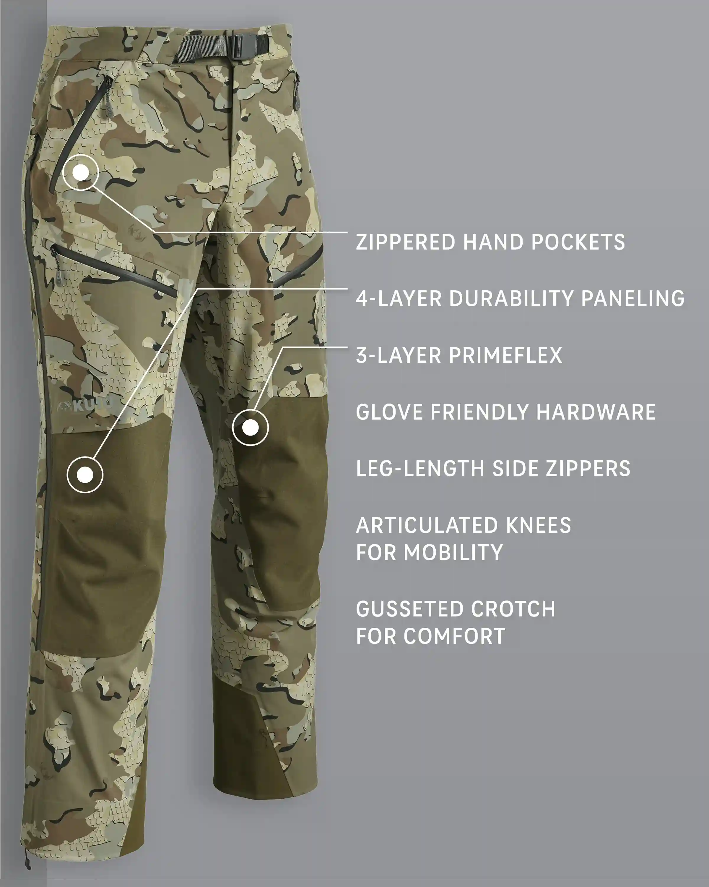 Alternative view of Yukon TR Rain Pant | Valo