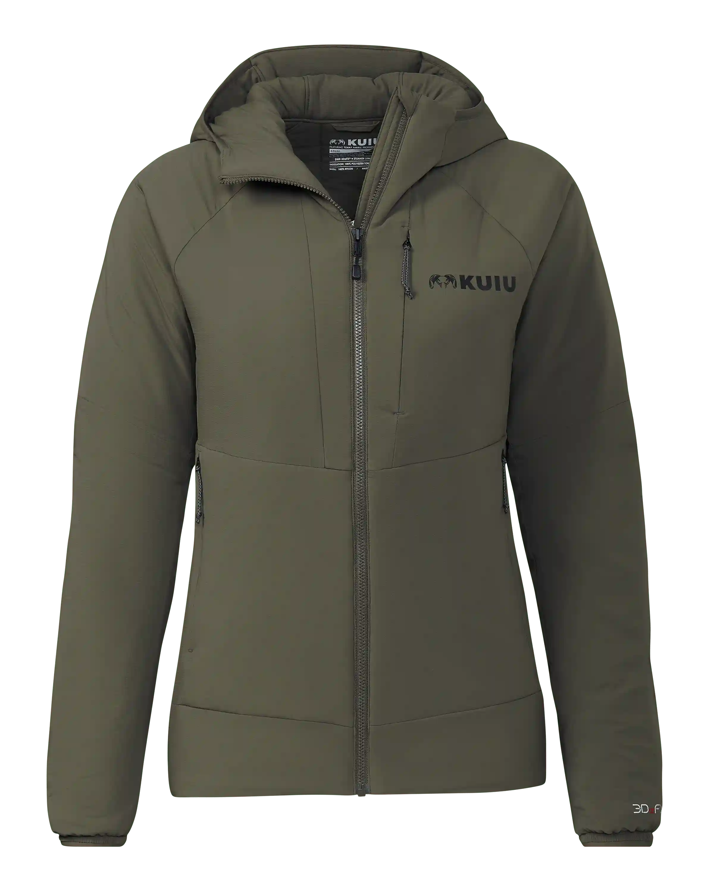 Women's Kenai Hooded Jacket | Ash