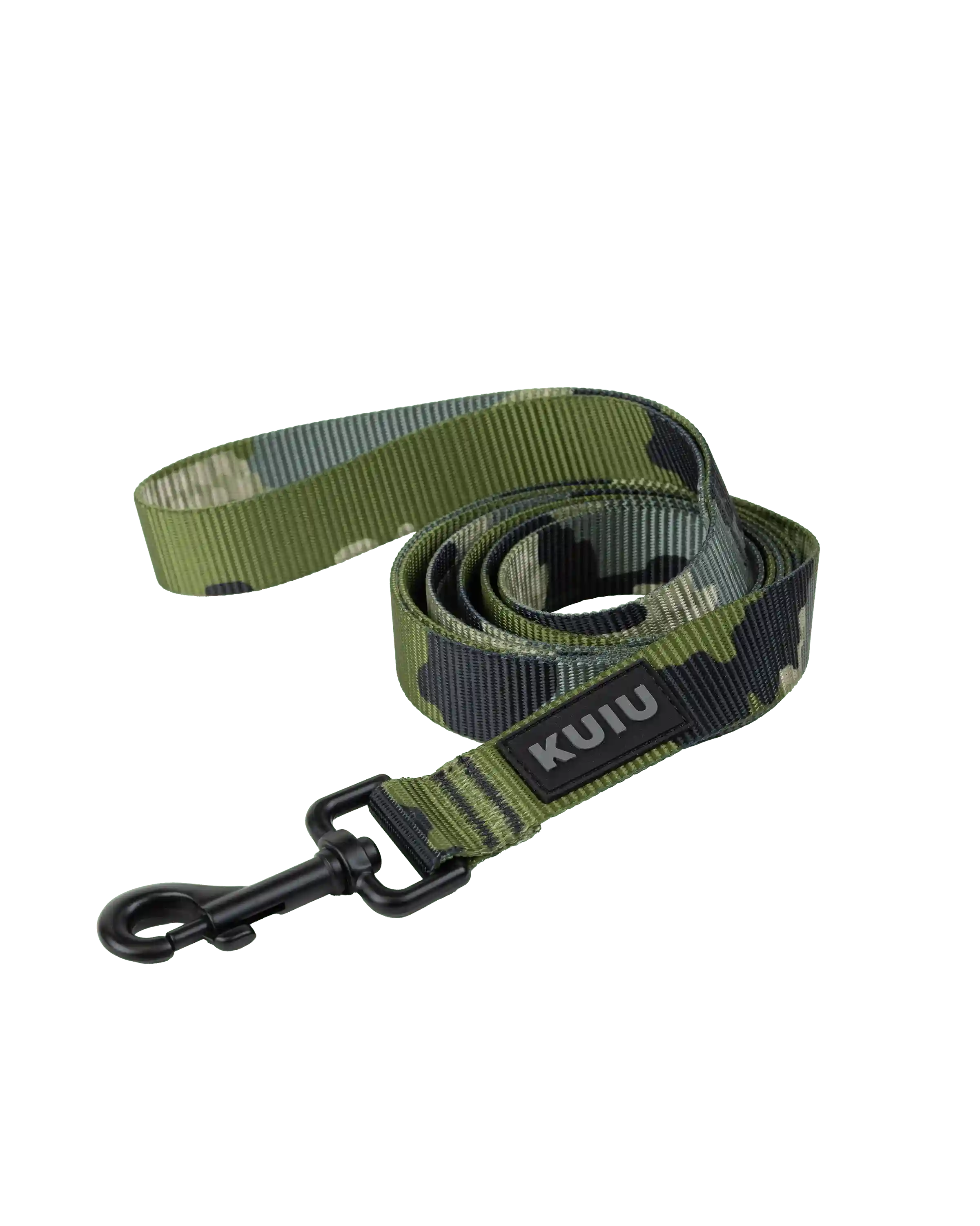 Camo Webbing Dog Leash | Verde