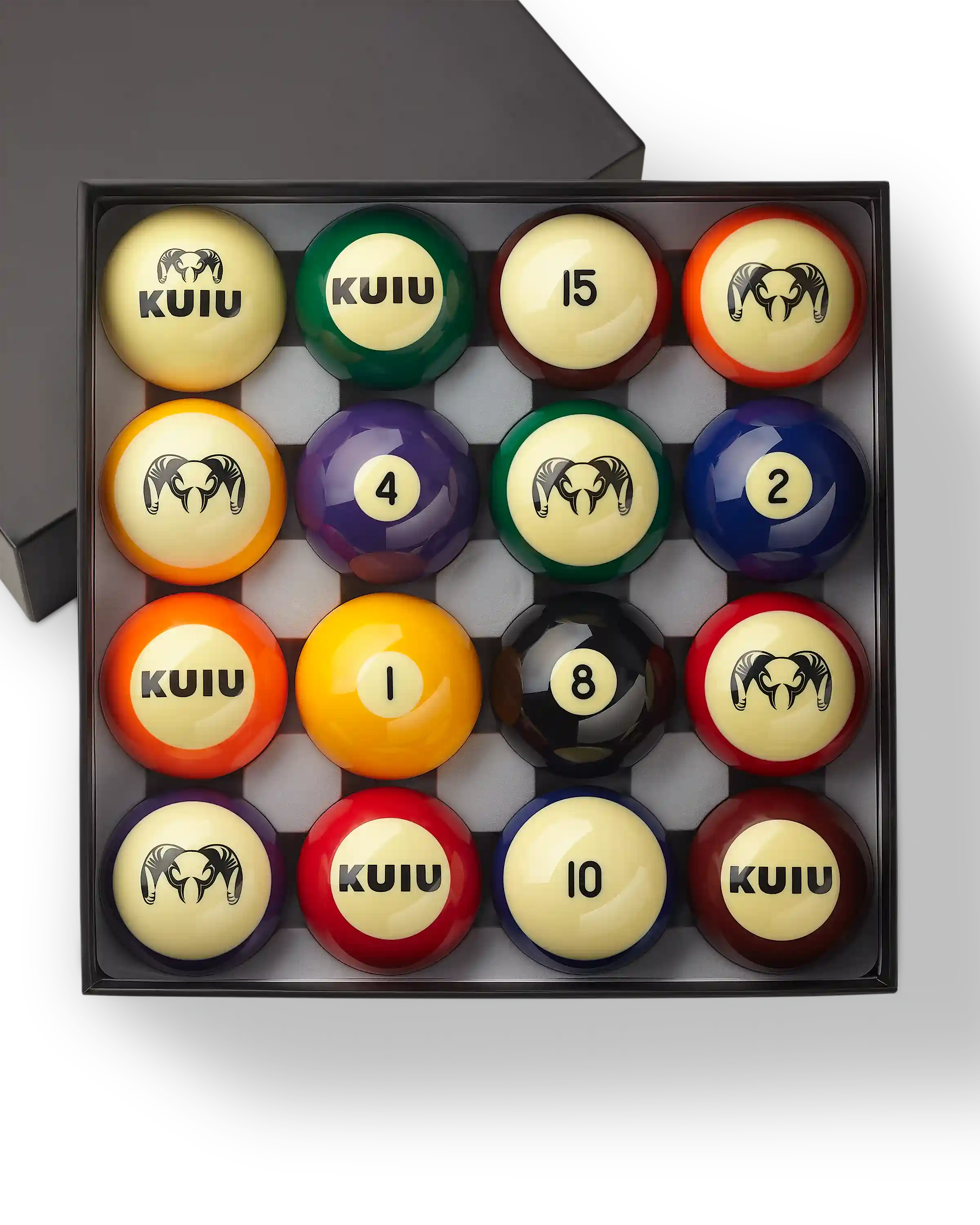 KUIU Logo Billiard Ball Set | Multi