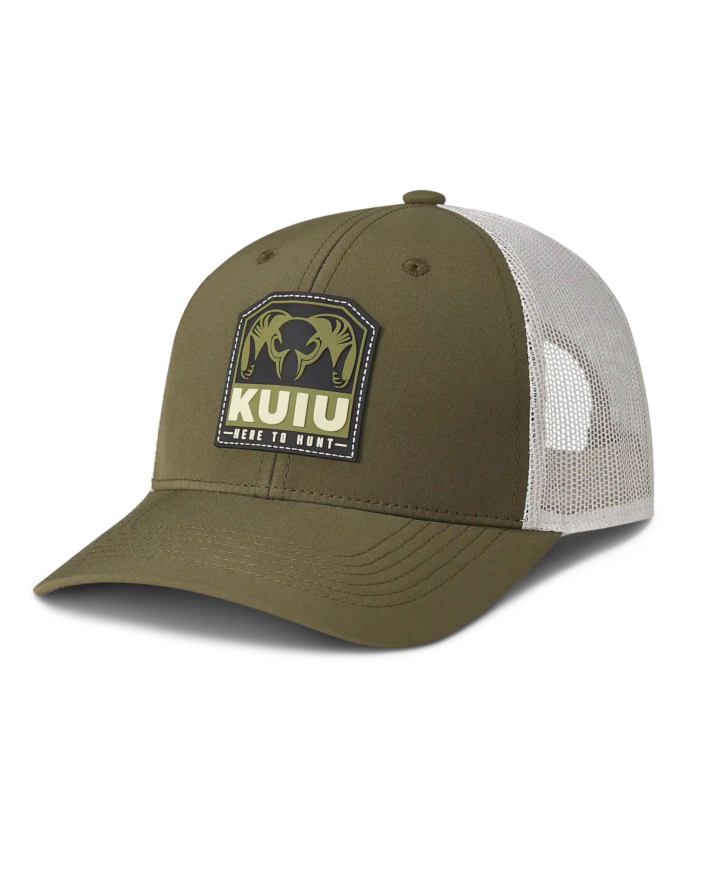 KUIU Here to Hunt Patch Hat | Olive/Putty